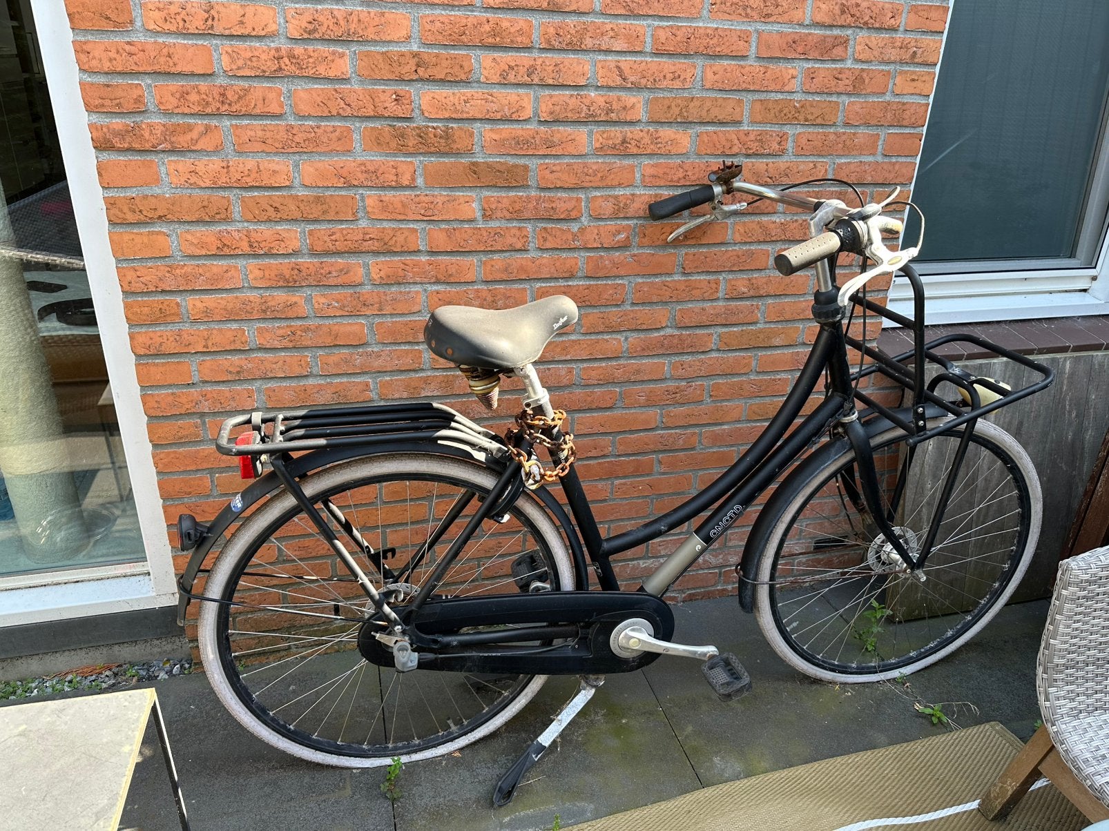 Oude Batavus omafiets opknapper, Fietsen en Brommers, Ophalen, Gebruikt, Versnellingen