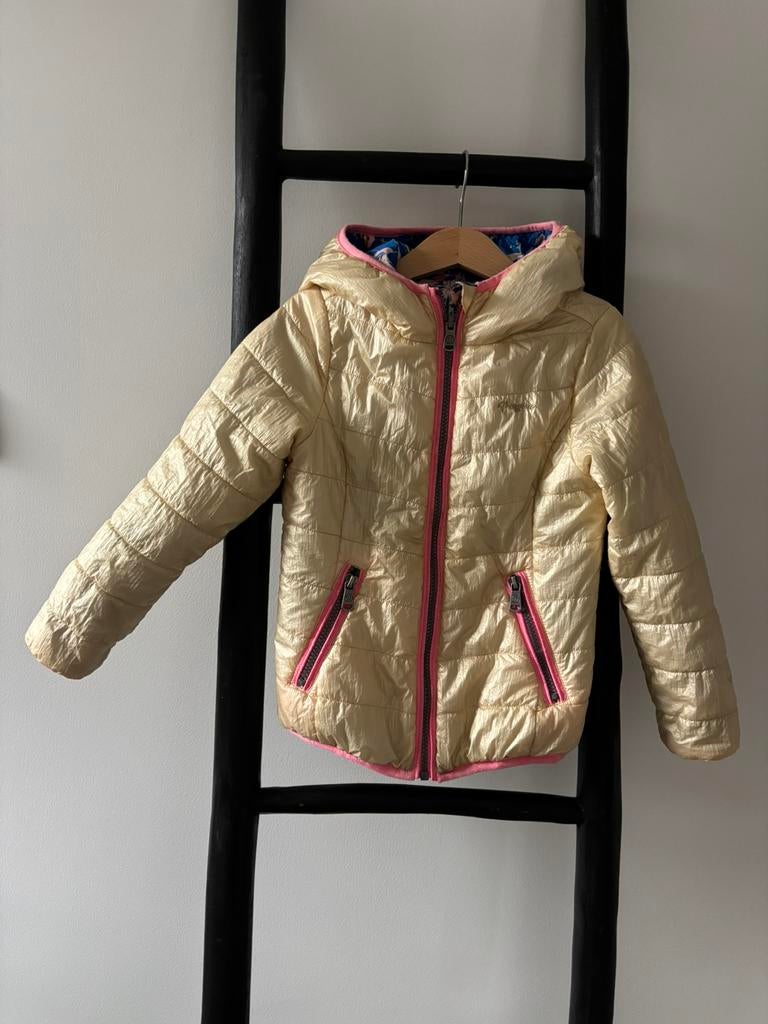 Vingino tussenjas / zomerjas maat 110 (reversible), Kinderen en Baby's, Kinderkleding | Maat 110, Ophalen, Gebruikt, Meisje, Jas