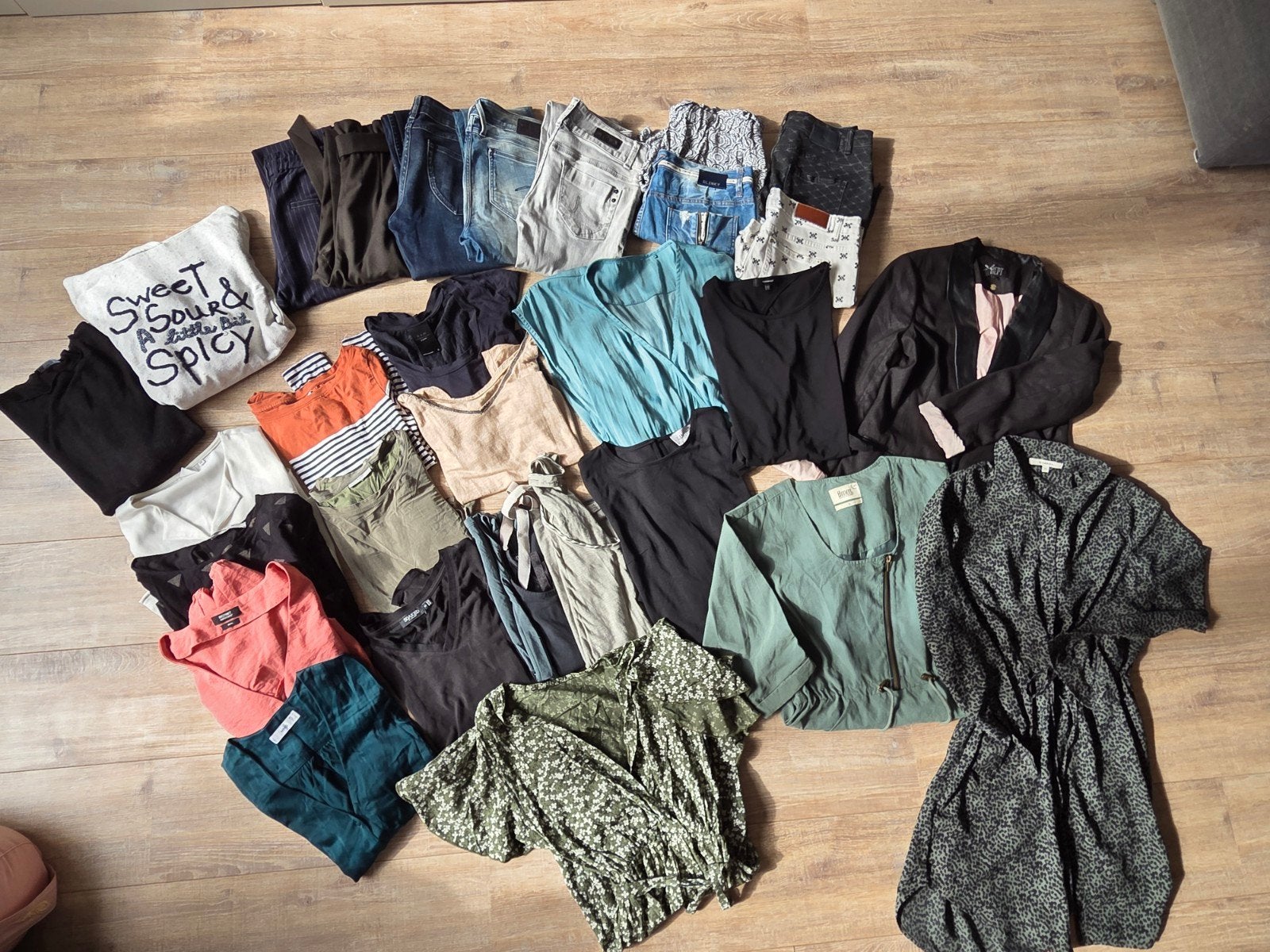 Tof pakket merkkleding maat xs/s Minimum, LTB, gstar, Garcia, Ophalen of Verzenden, Gedragen, Maat 34 (XS) of kleiner