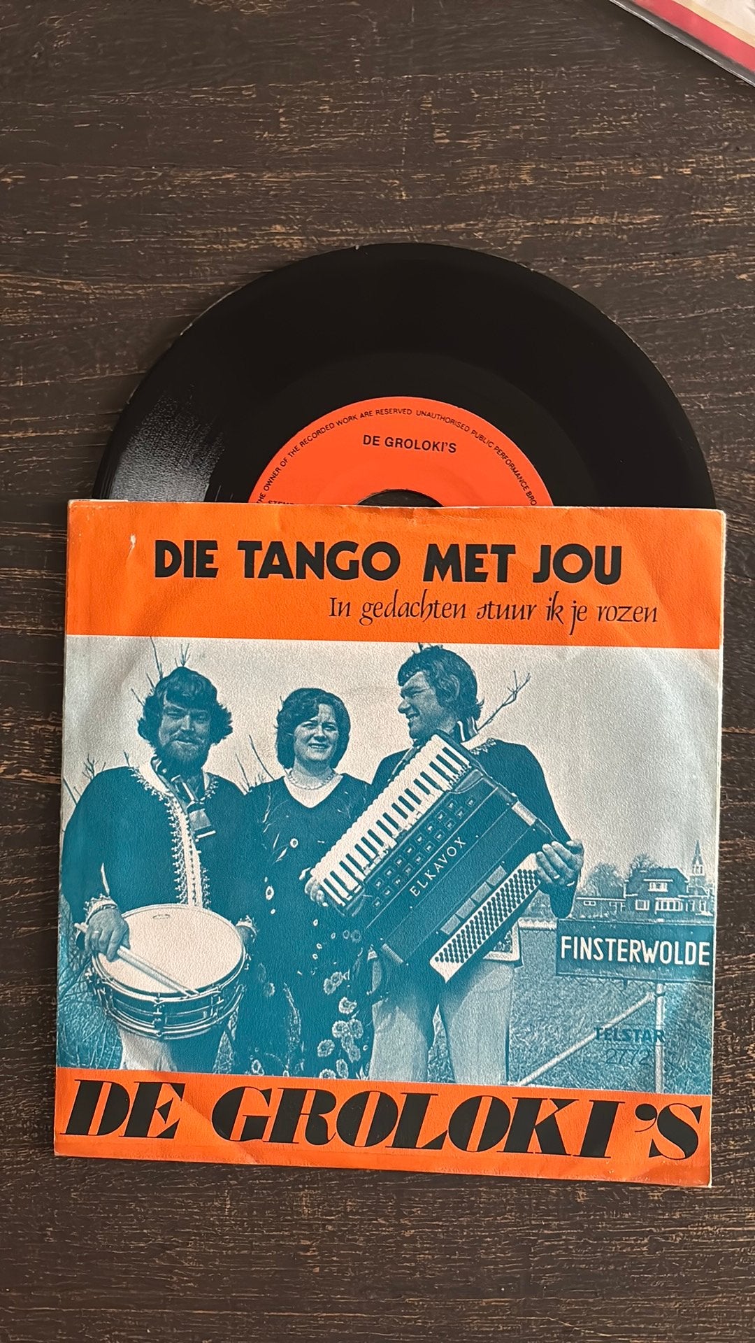 De Groloki’s - Die tanhgo met jou.   Telstar 2772, Ophalen of Verzenden, Zo goed als nieuw, Nederlandstalig