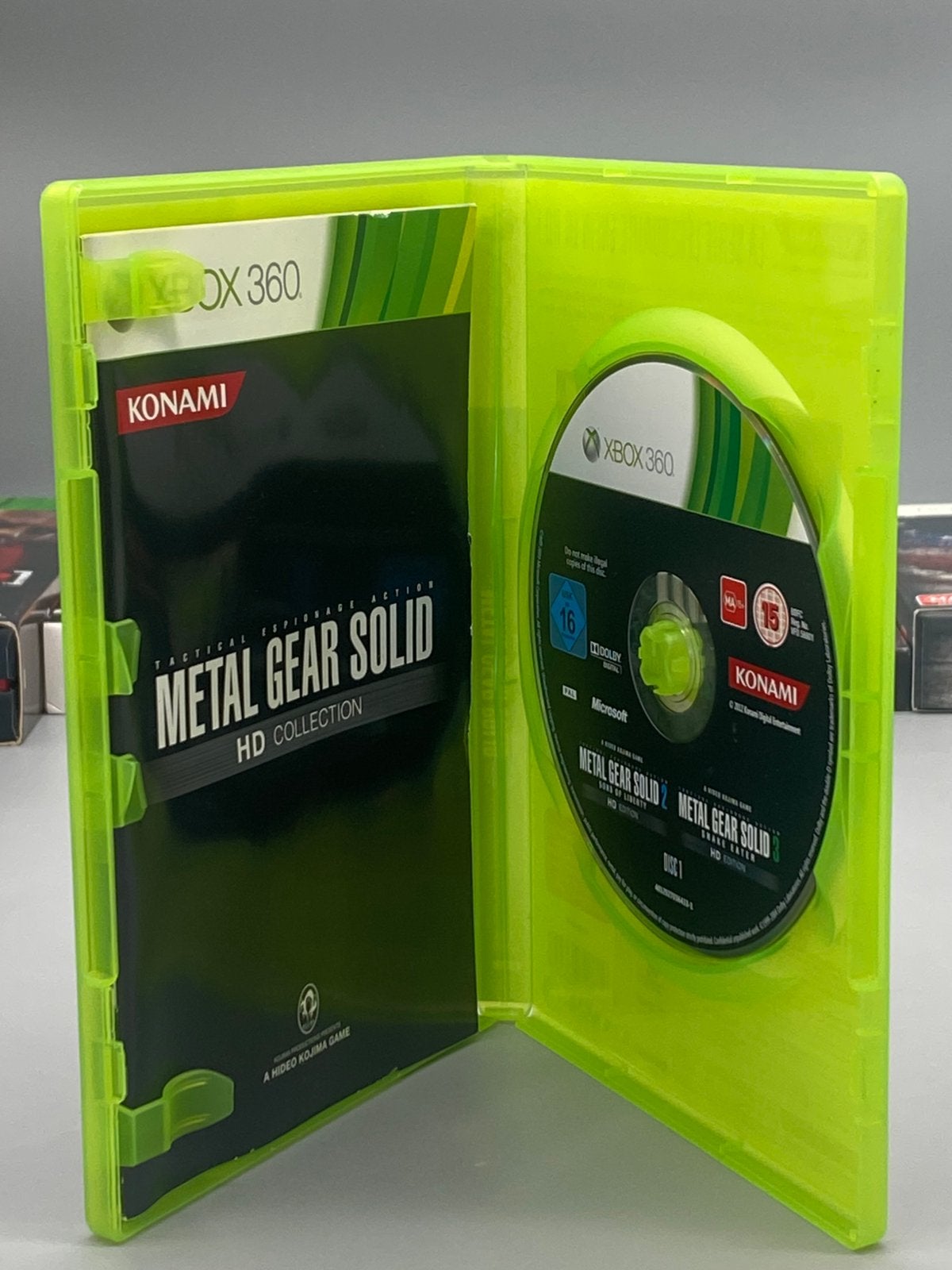 Metal Gear Solid HD Collection Xbox 360 - Lees Beschrijving, Avontuur en Actie, Vanaf 18 jaar, Www.konami.com, 1 speler