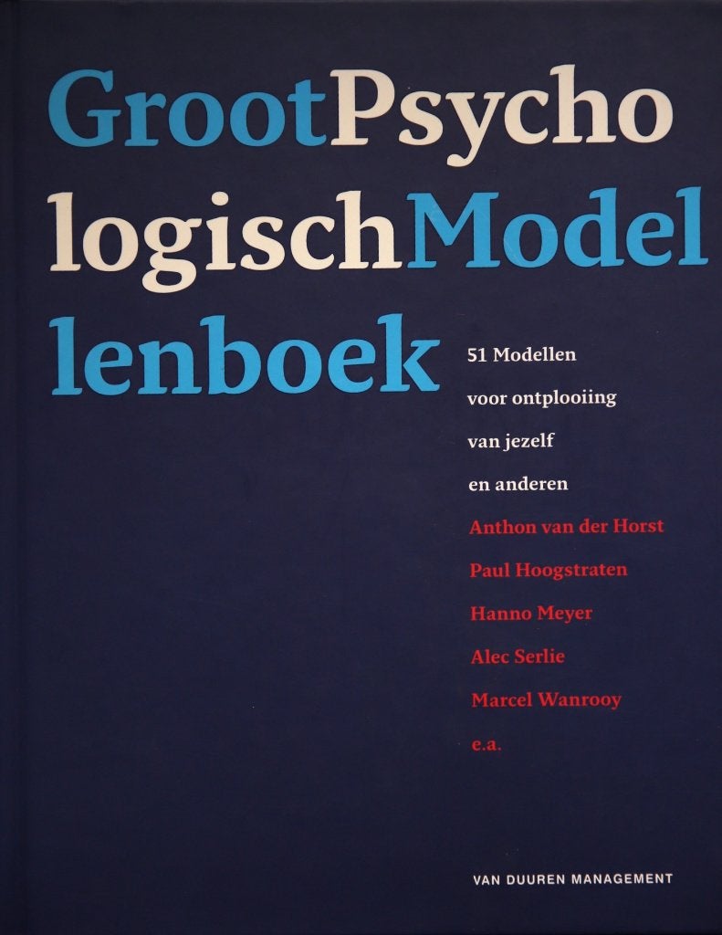 Groot Psychologisch Modellenboek - 51 Modellen, Anthon van der Horst, Paul Hoogstraten, Hanno Meyer e.a., Ophalen of Verzenden