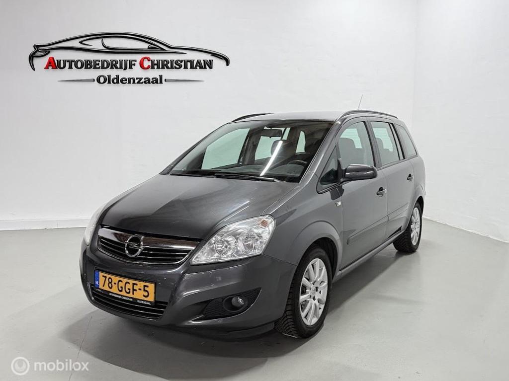 Opel Zafira 1.6 Temptation | PARK.SENS. ACHTER | TREKHAAK, Auto's, Voorwielaandrijving, Gebruikt, 4 cilinders, Parkeersensor