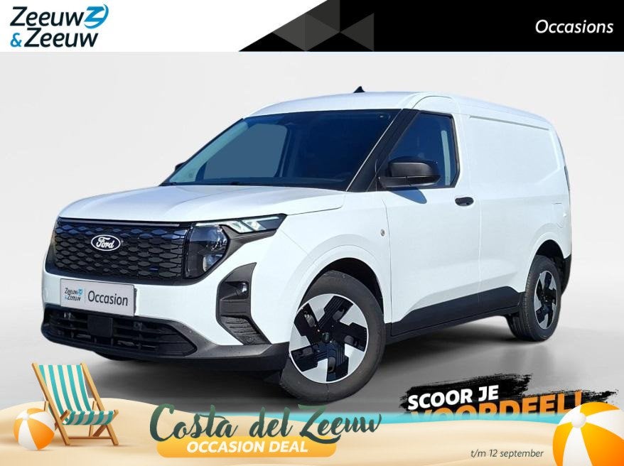Ford E-Transit Cour. Trend 44 kWh | DEMO | Trekhaak | Naviga, Auto's, Bestelauto's, Gebruikt, Met garantie (alle), Origineel Nederlands