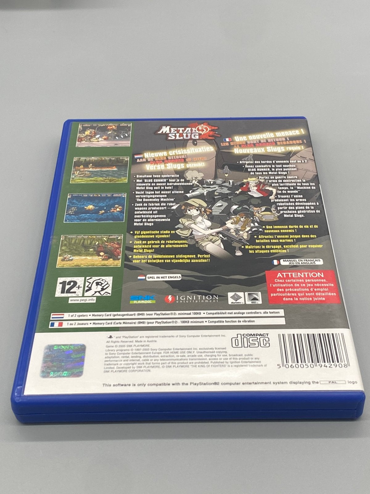 Metal Slug 5 – PlayStation 2 PS2 Game – Compleet, Spelcomputers en Games, Avontuur en Actie, Www.ignitionentertainment.com, Ignition Entertainment