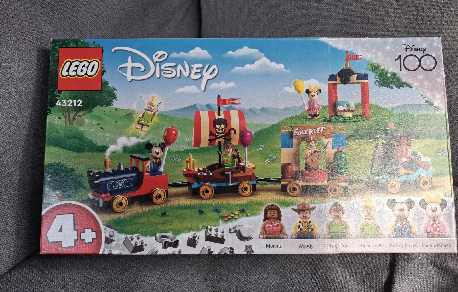 Nieuw en Ongeopend LEGO Disney 100jr Celebratie Trein 43212, Inclusief minifiguren, Lego, Nieuw, Ophalen of Verzenden