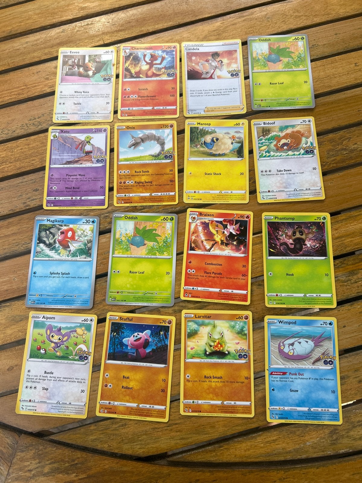 Pokémon kaarten - Diverse kaarten, Ophalen of Verzenden, Zo goed als nieuw, Meerdere kaarten
