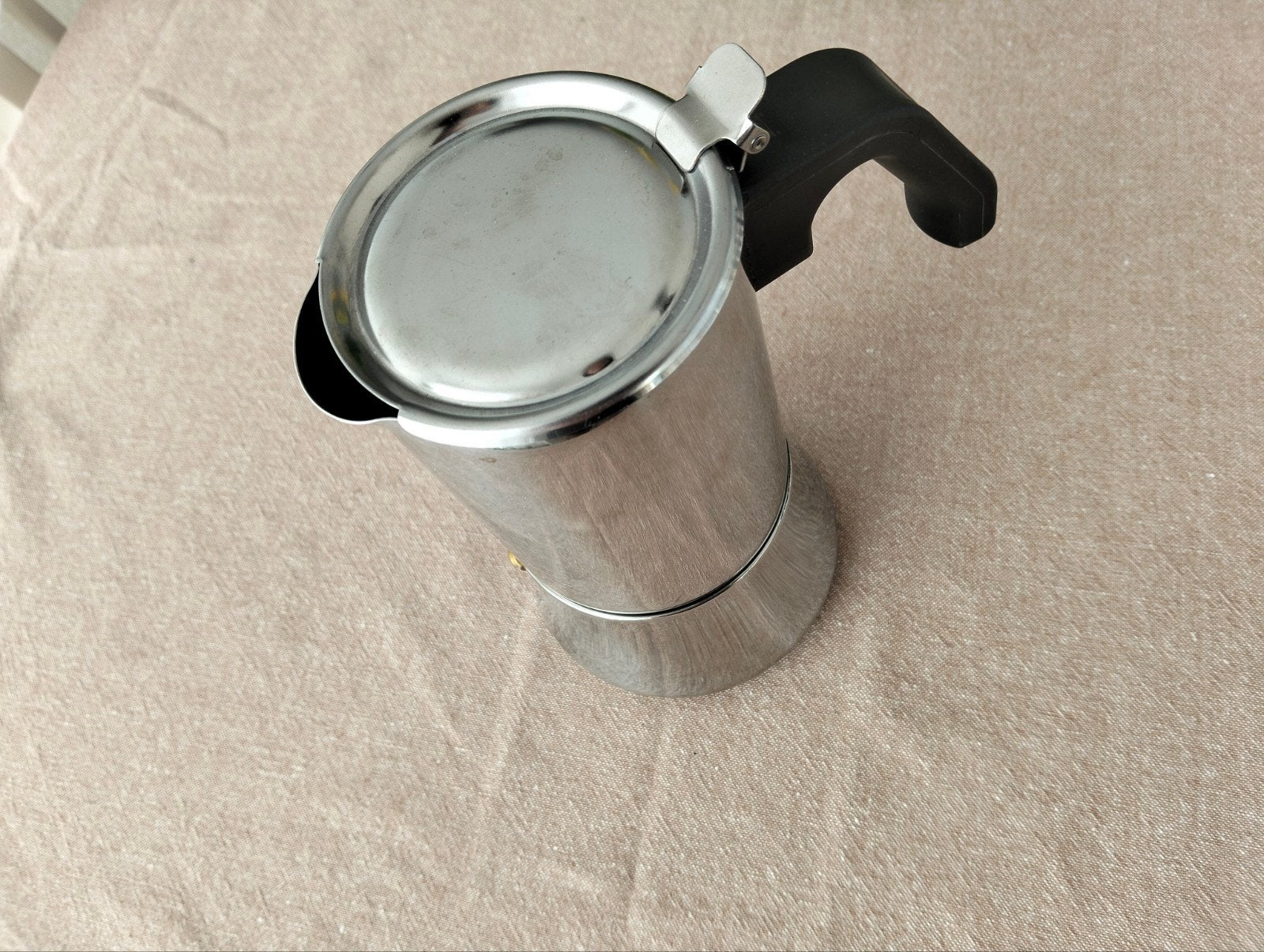 IKEA Radig Espressomaker - RVS Moka Pot, Espresso apparaat, Gemalen koffie, Ophalen of Verzenden, Zo goed als nieuw