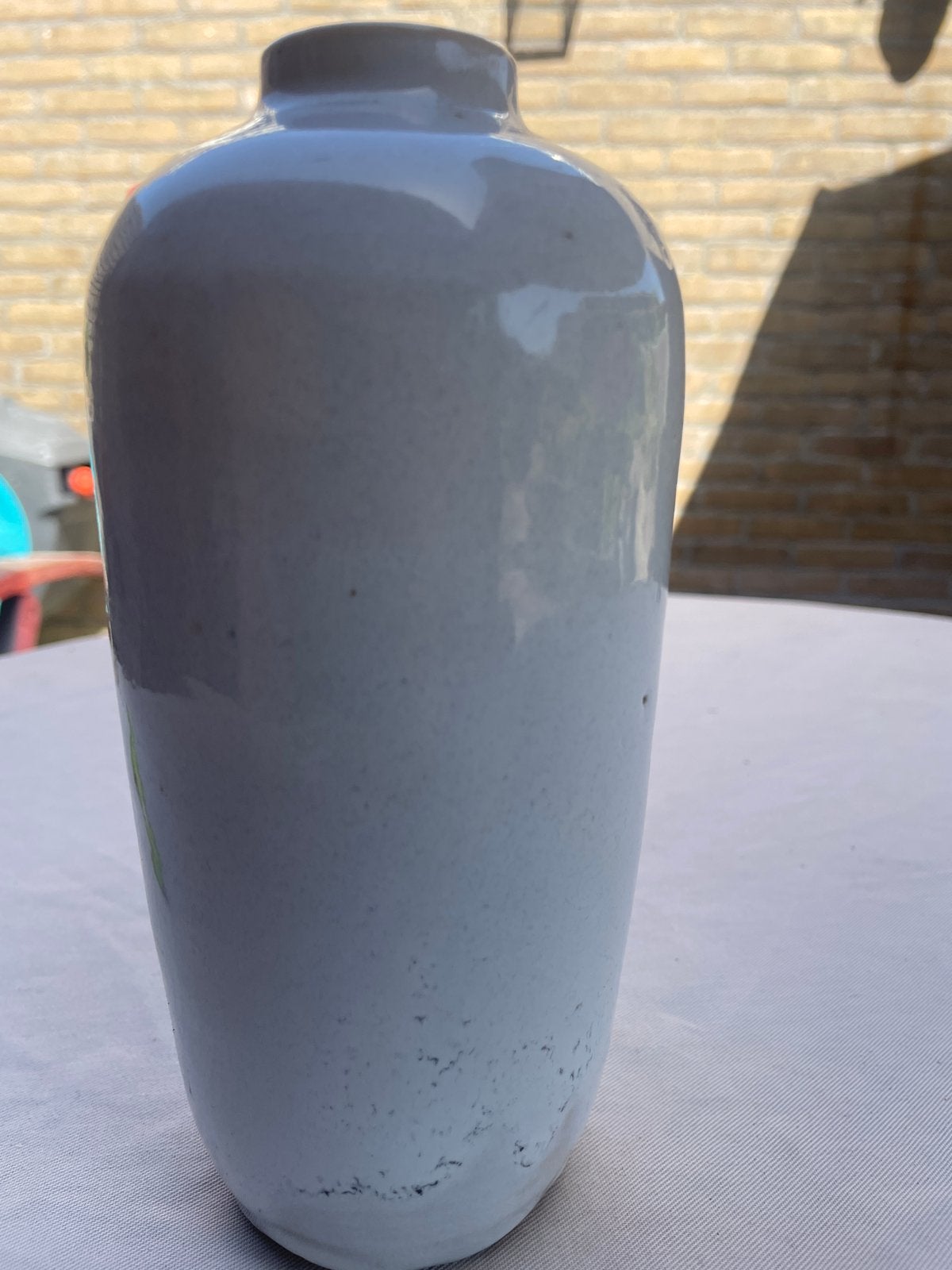Vaas van Anno Smith, Ophalen of Verzenden, Zo goed als nieuw, Overige kleuren, Glas