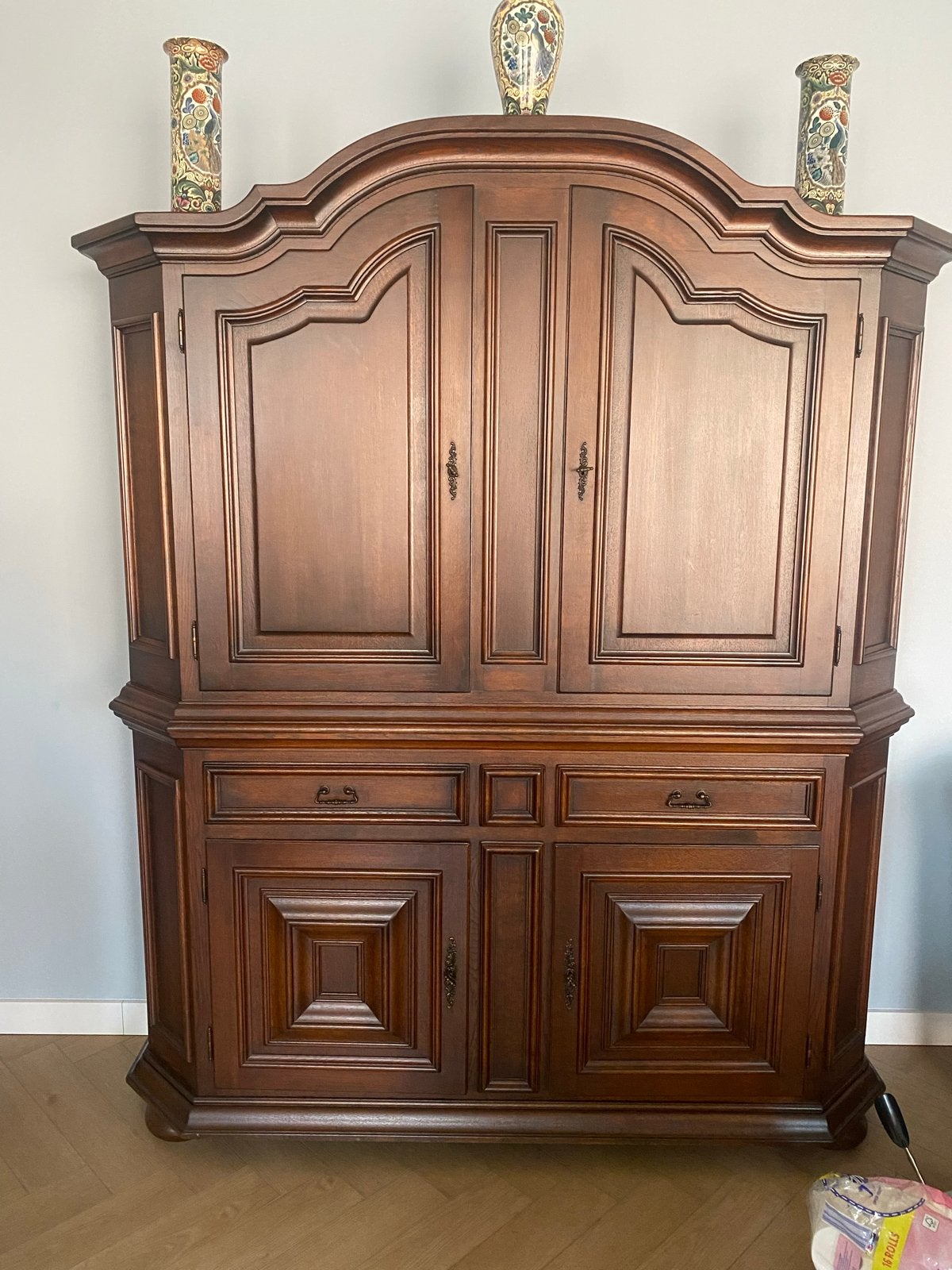 Prachtige antieke houten kast - Klassiek design, Ophalen