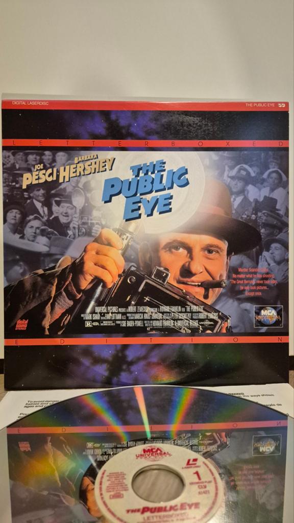 The Public Eye Laserdisc, 1990 - 1999, Ophalen of Verzenden, Zo goed als nieuw, 12 inch