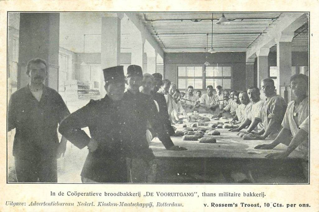 388-518-045 v Rossem's Troost, Broodbakkerij De Vooruitgang, Verzamelen, Verzenden, Voor 1920, Zuid-Holland