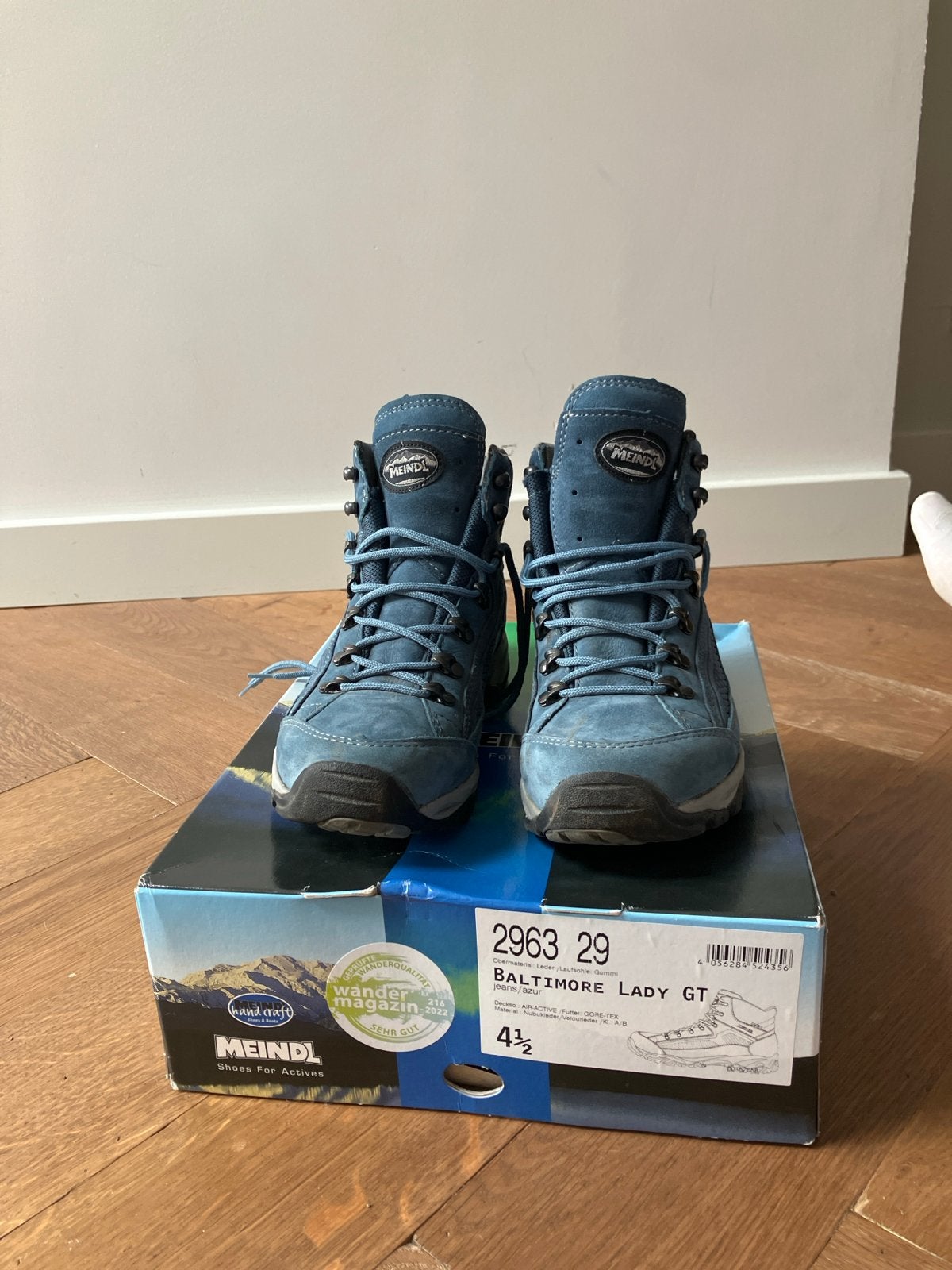 Meindl Baltimore Lady GT wandelschoenen - Maat 37.5, Sport en Fitness, Bergsport en Wandelen, Ophalen, Nieuw, Schoenen