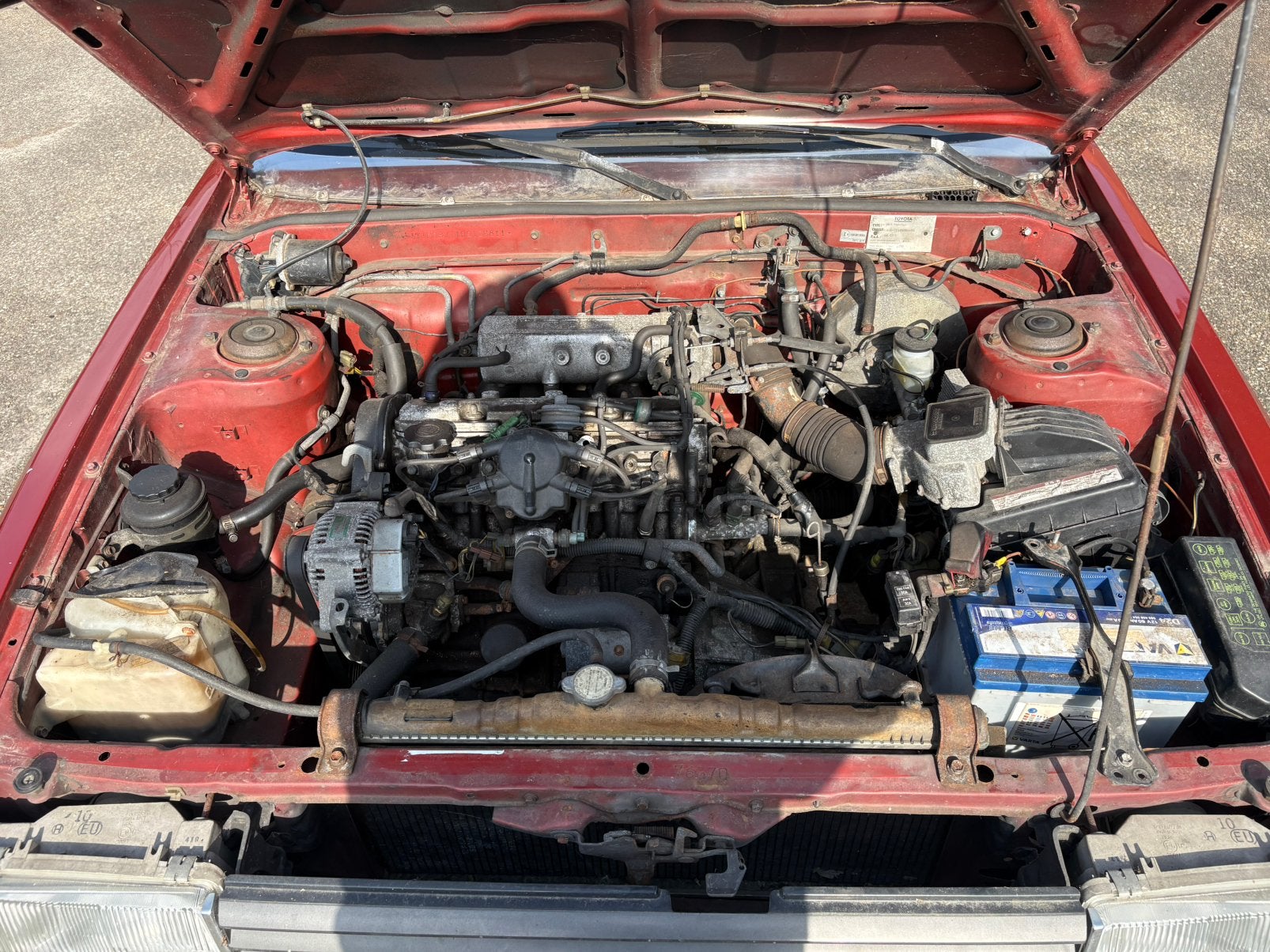 Toyota camry 2.0 liftback motor uit 1984, Ophalen, Gebruikt, Toyota