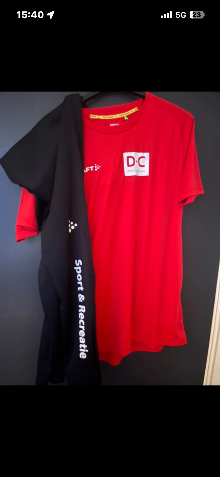 Sport en recreatie drenthe college, Kleding | Heren, T-shirts, Ophalen of Verzenden, Nieuw, Overige maten, Overige kleuren