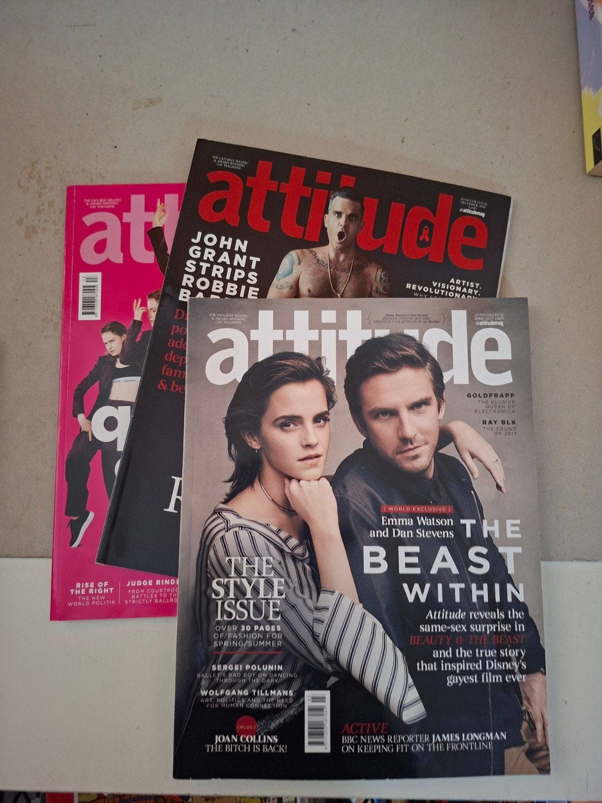 Attitude magazines issues gay lifestyle fashion tijdschrifte, Boeken, Tijdschriften en Kranten, Verzenden, Zo goed als nieuw, Muziek, Film of Tv