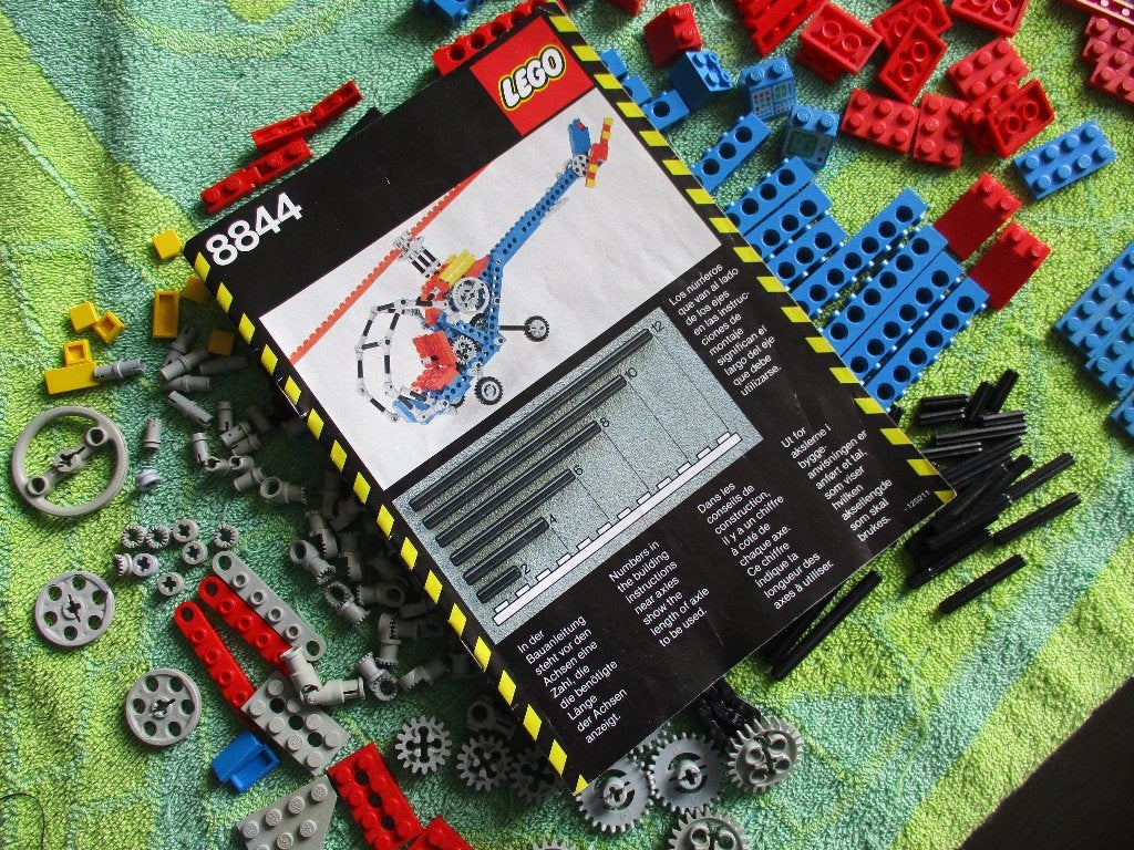 lego technic Set 8844 Helikopter, Ophalen of Verzenden, Gebruikt, Complete set, Lego