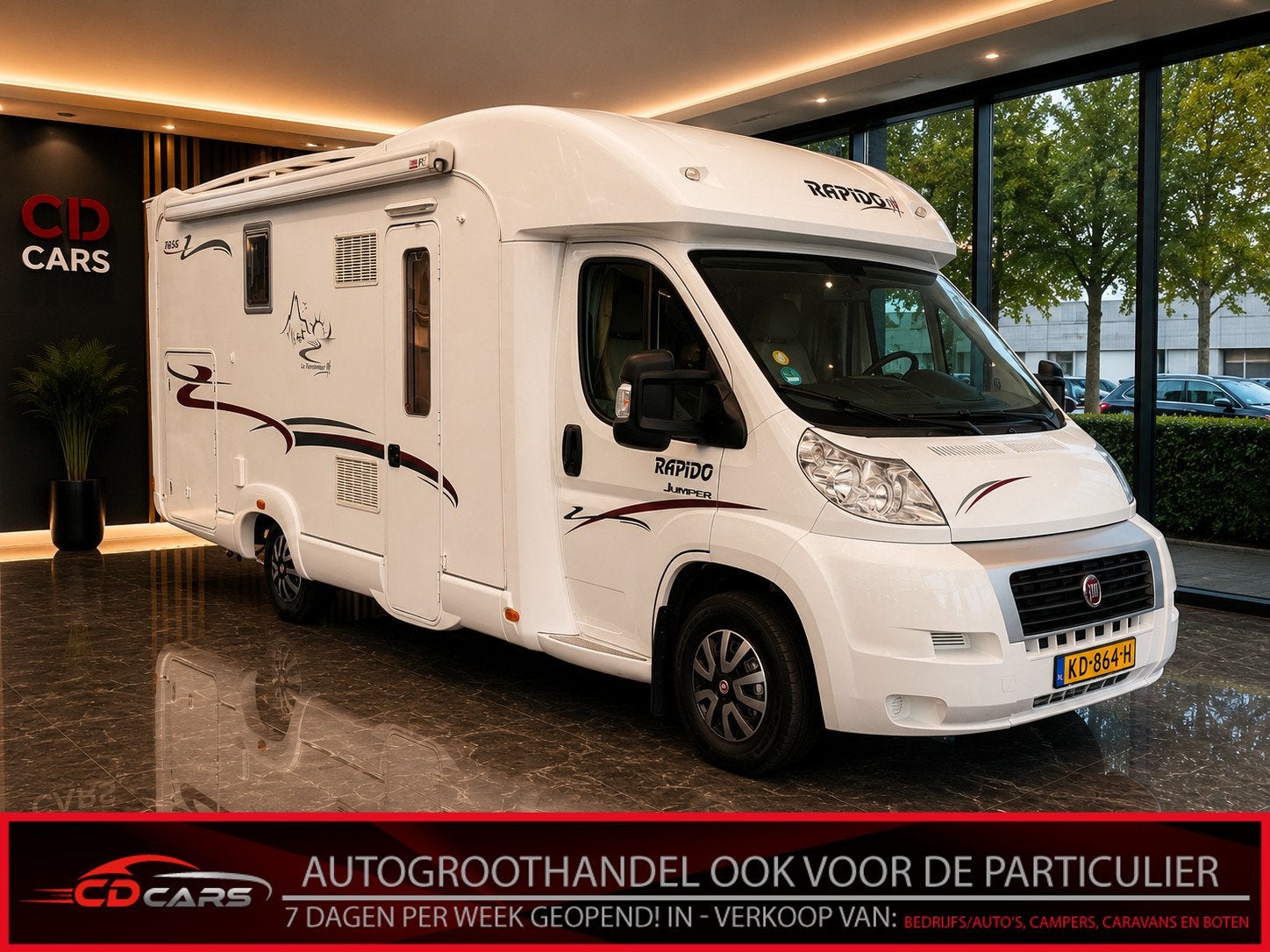 RAPIDO S7 783C Vast bed, Toilet, Keuken, Airco, Camera, Radi, Info@cd-cars.nl, C.D. Cars, Schelluinsestraat 7
4203NJ  GORINCHEM, NL