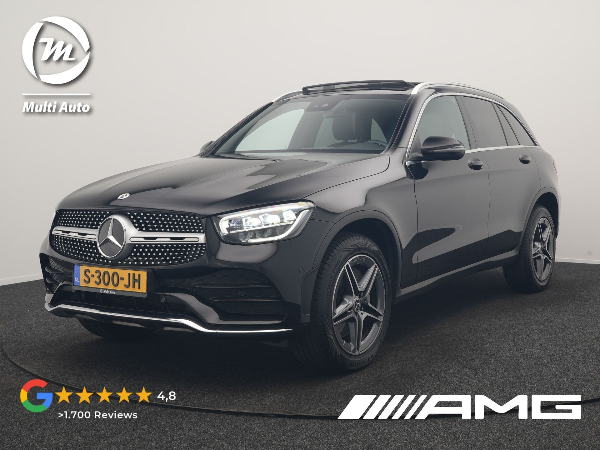Mercedes-Benz GLC 300e 4MATIC AMG Business Solution 313pk De, Automaat, Dealer onderhouden, Gebruikt, 4 cilinders