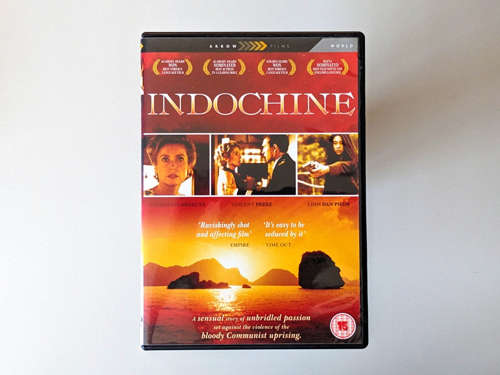 Indochine | 1992 | Arrow Films, Vanaf 16 jaar, Historisch of Kostuumdrama, Ophalen of Verzenden, Gebruikt