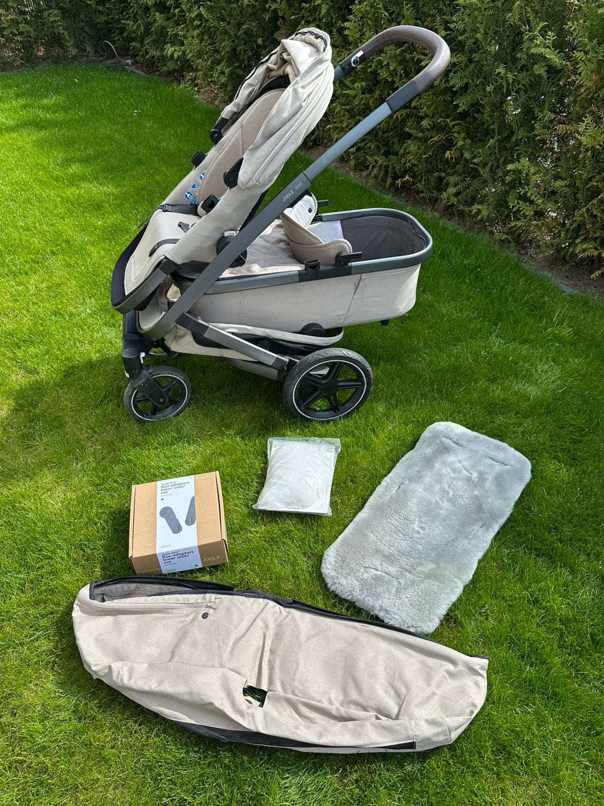 Joolz geo 3 wagen inclusief maxi-cosi en isofix base, Gebruikt, Luchtbanden, Combiwagen, Ophalen