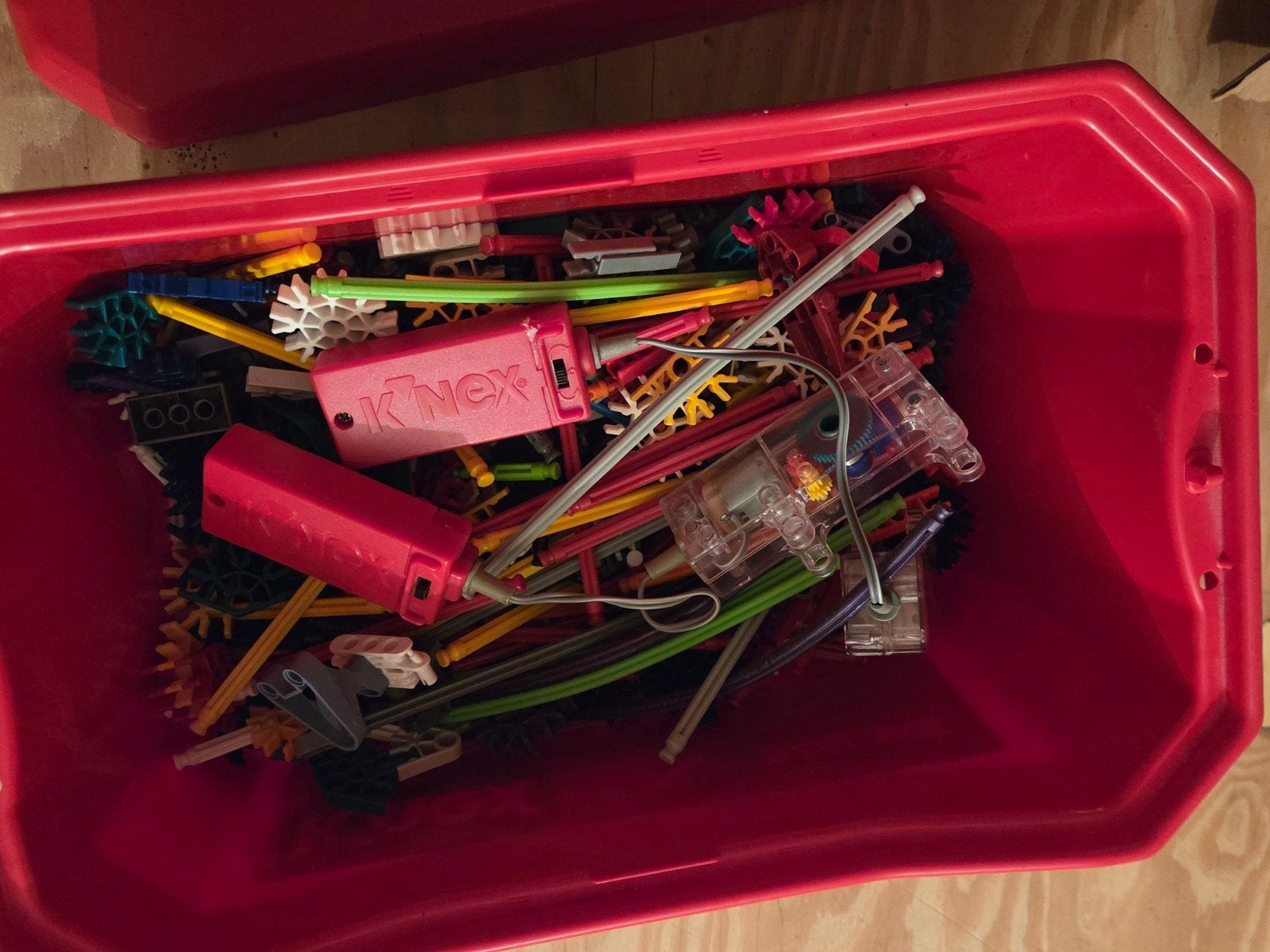 Grote partij K'nex bouwblokken en onderdelen, Kinderen en Baby's, Ophalen of Verzenden, Gebruikt, K'nex