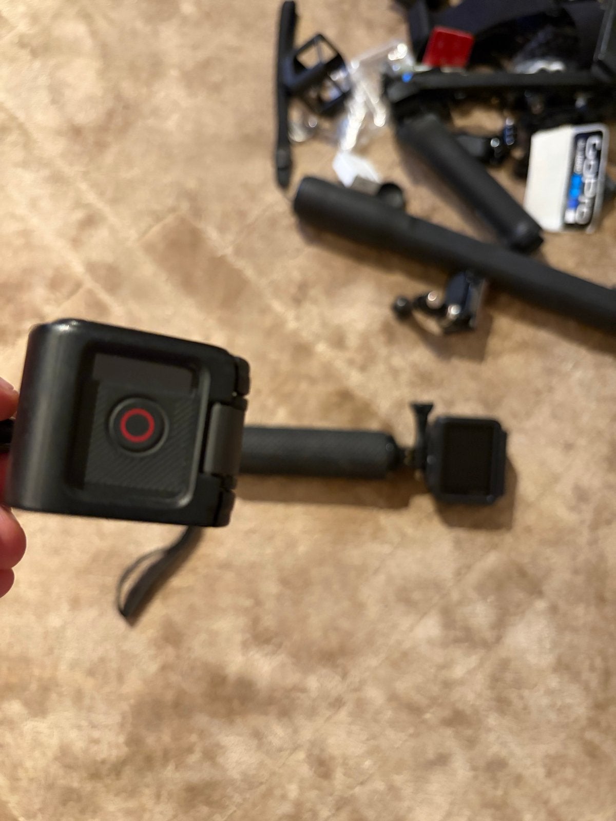 GoPro Hero Session & Hero 5 Black met accessoires, Ophalen of Verzenden, Gebruikt, GoPro