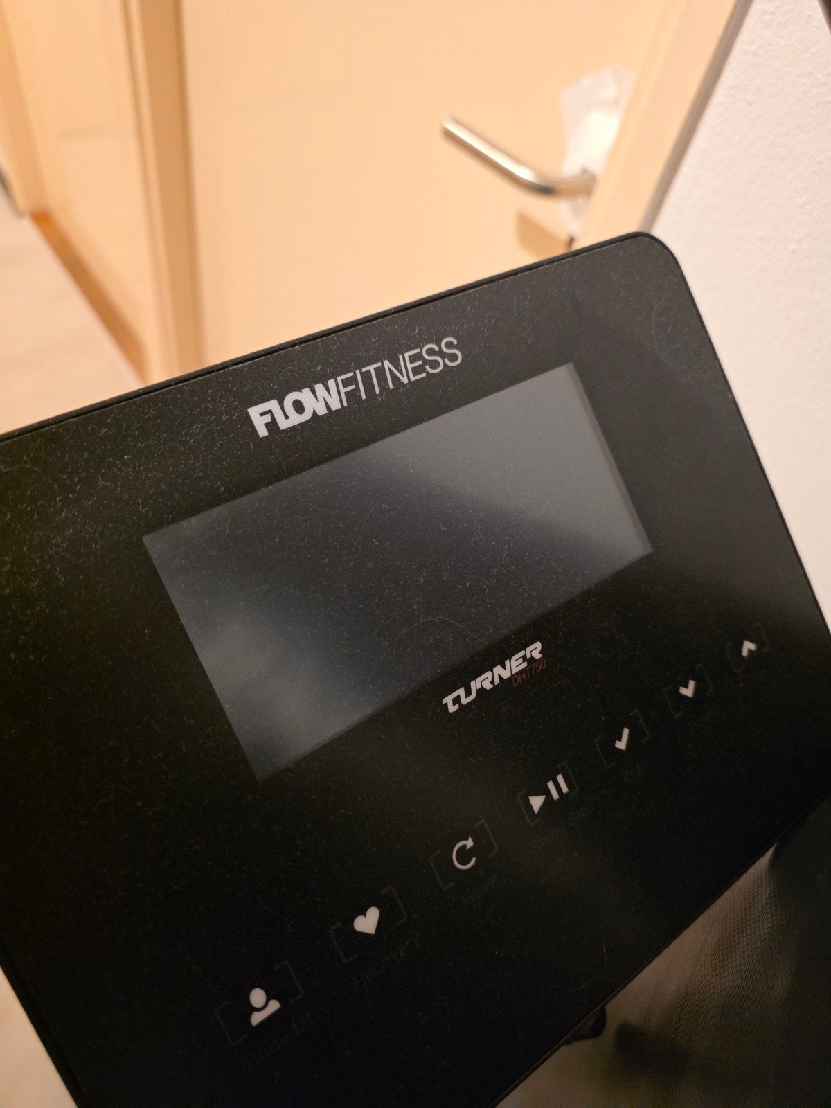 Flow Fitness Turner Hometrainer - Zo goed als nieuw, Ophalen of Verzenden, Zo goed als nieuw, Metaal, Benen