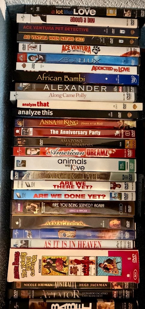 Kies 20 dvd’s uit de bijgevoegde lijst met titels voor €10, Alle leeftijden, Ophalen of Verzenden, Zo goed als nieuw, Romantiek