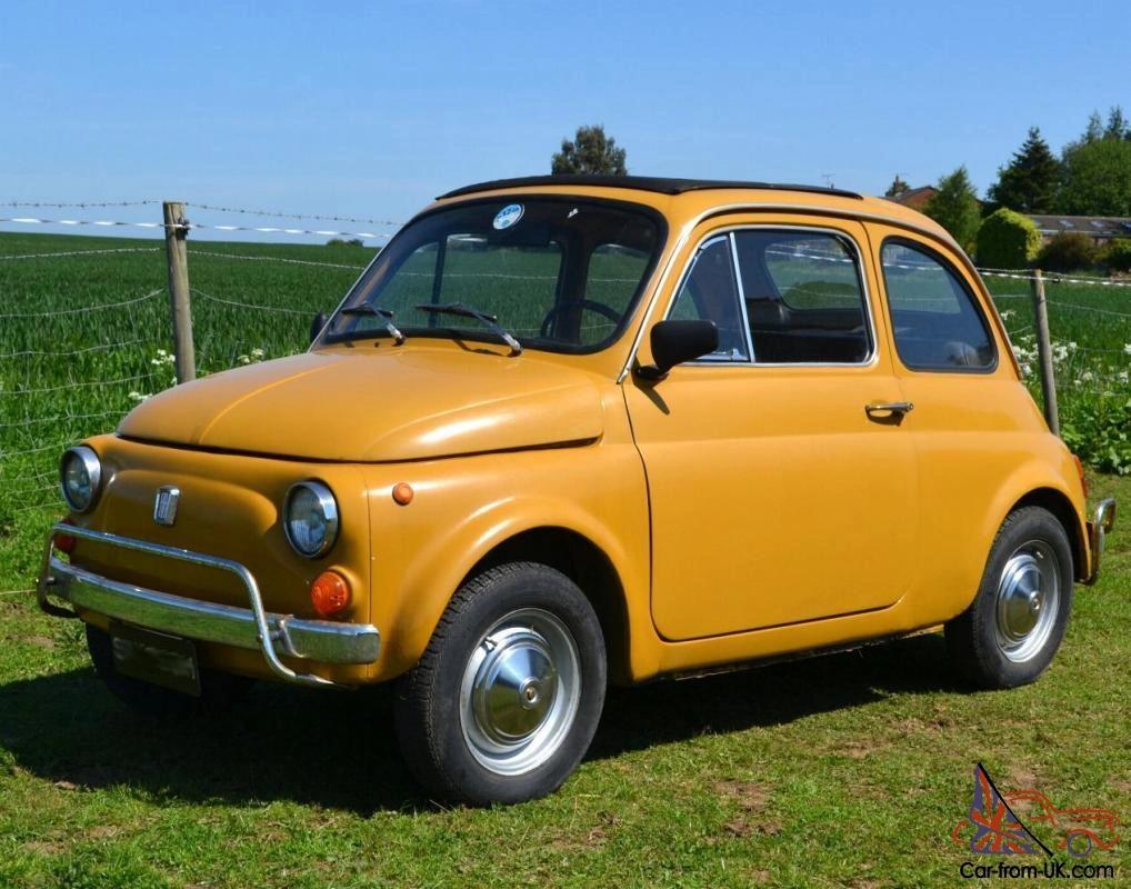 Fiat 500 oldtimer sloop gezocht., Ophalen, Gebruikt