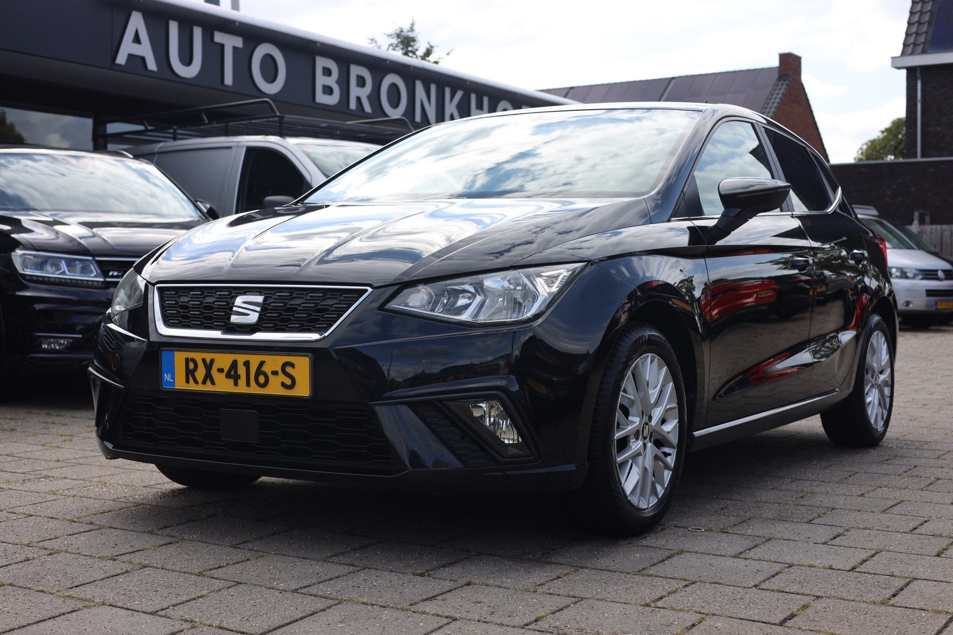 SEAT Ibiza 1.0 TSI FR I CARPLAY I CAMERA I TREKHAAK, Stof, Euro 6, Automatische klimaatregeling, Bedrijf
