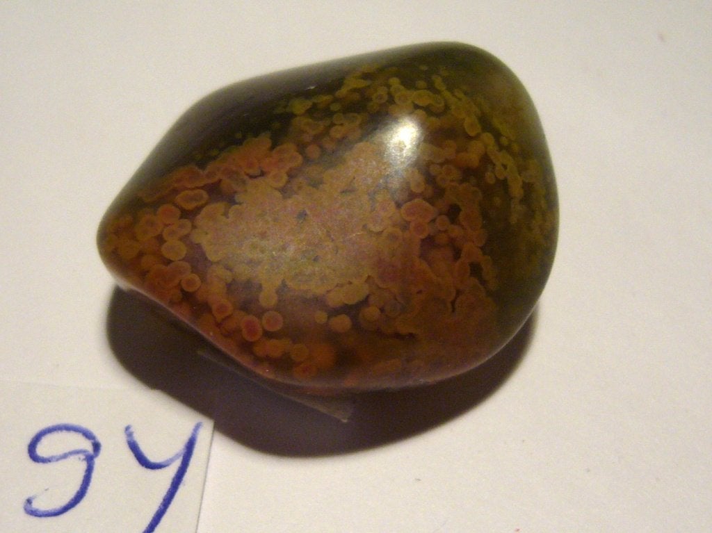 versteend hout 6 samen 6,65 brok trommelsteen petrified / 9g, Ophalen of Verzenden, Mineraal