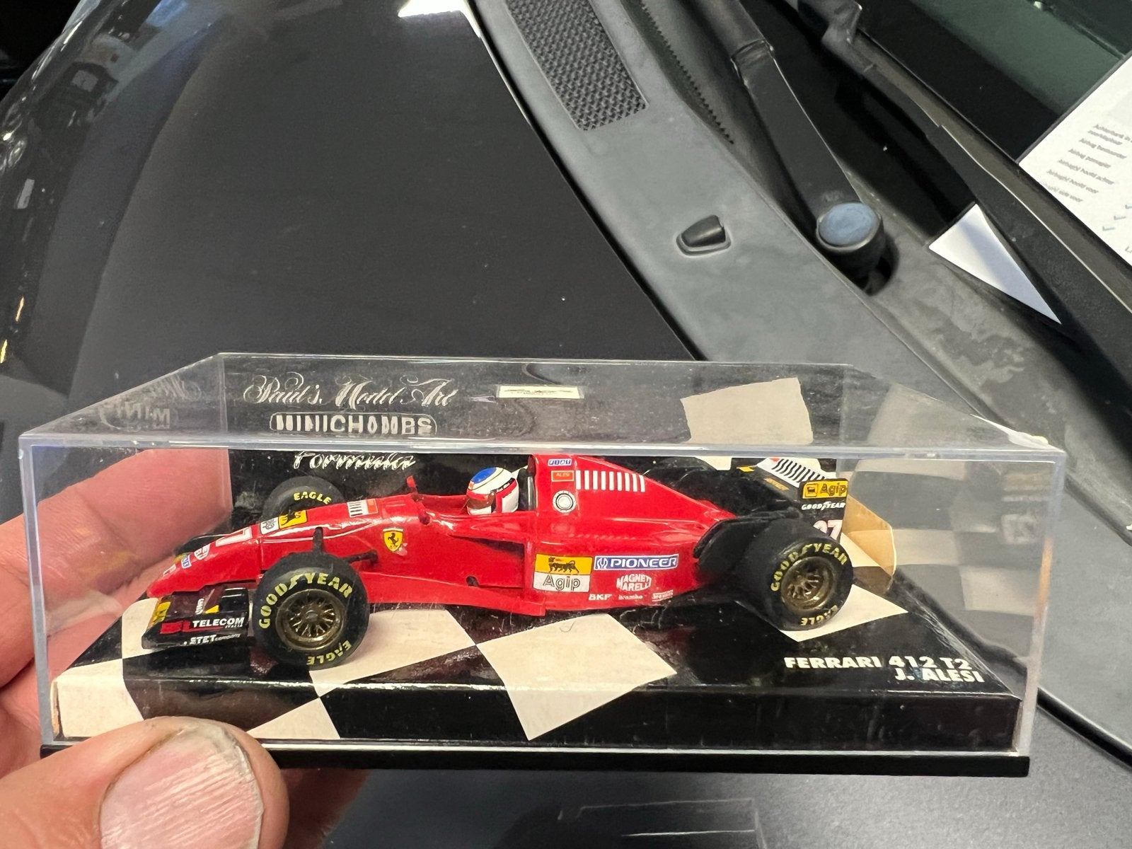 Minichamps Ferrari 412 T2 J. Alesi 1995 Formule 1 modelauto, Ophalen of Verzenden, Zo goed als nieuw, Formule 1
