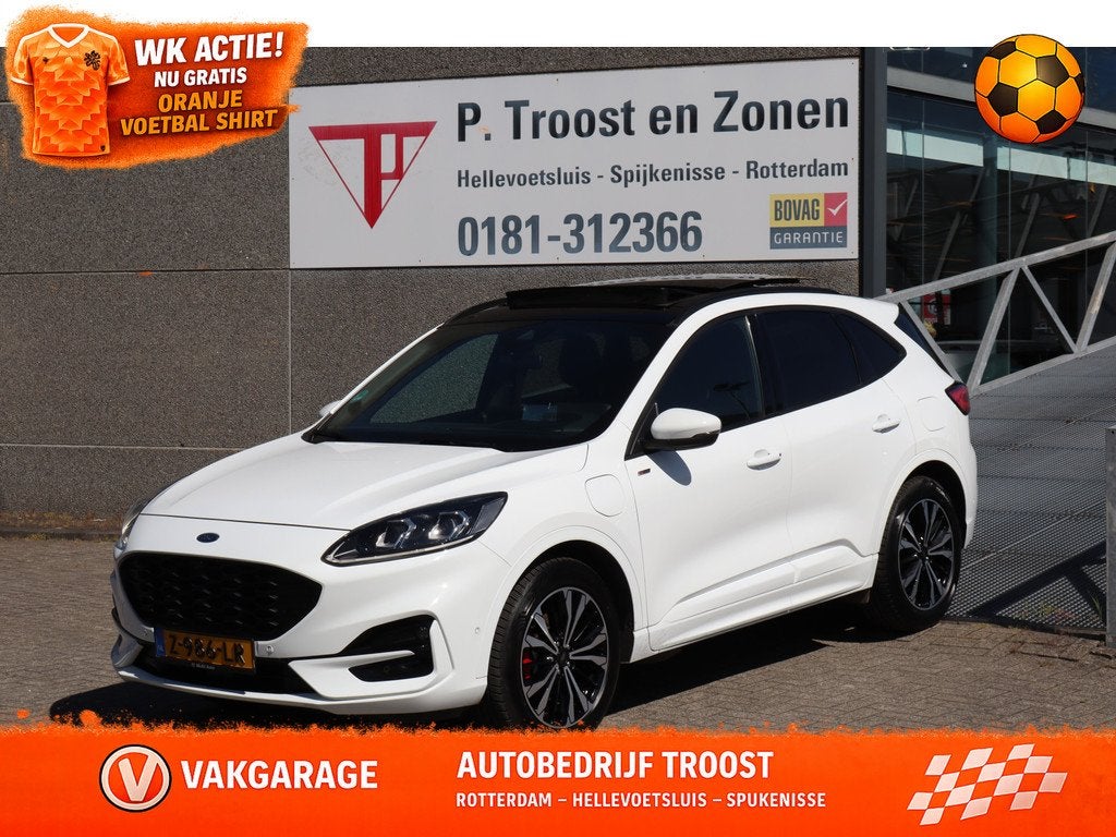 Ford Kuga 2.5 PHEV ST-Line Full option/Panoramadak/360° Cam, 12 maanden, 14 kWh, Gebruikt, 4 cilinders