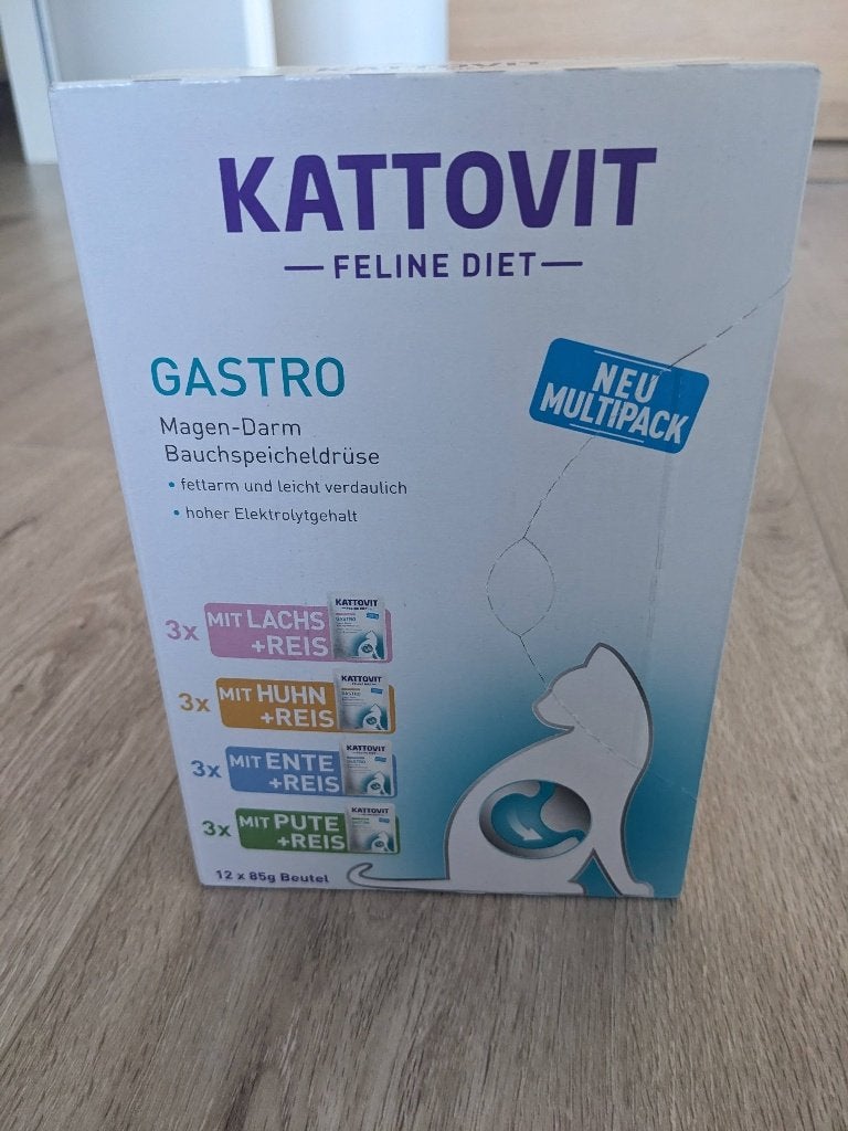 Natvoer voor de kat: Kattovit, gastro multipak, Ophalen of Verzenden, Kat