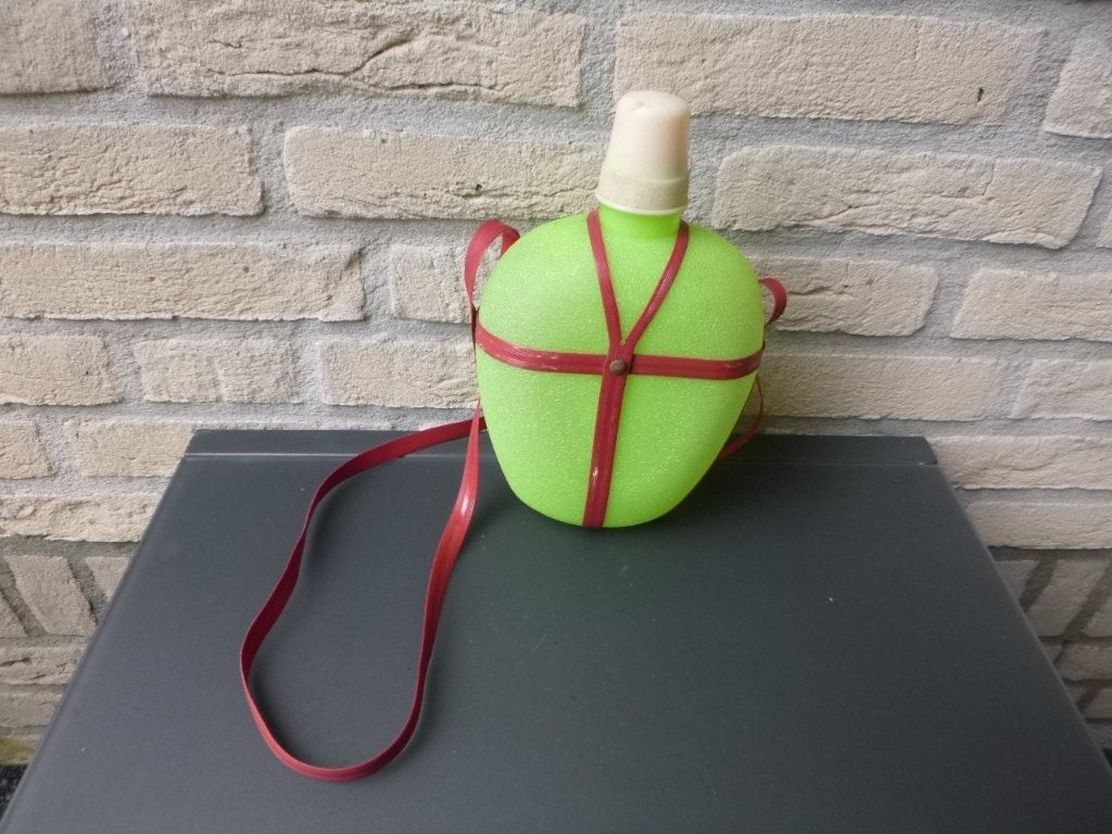 retro veldfles van kunststof, Ophalen of Verzenden, Overige typen