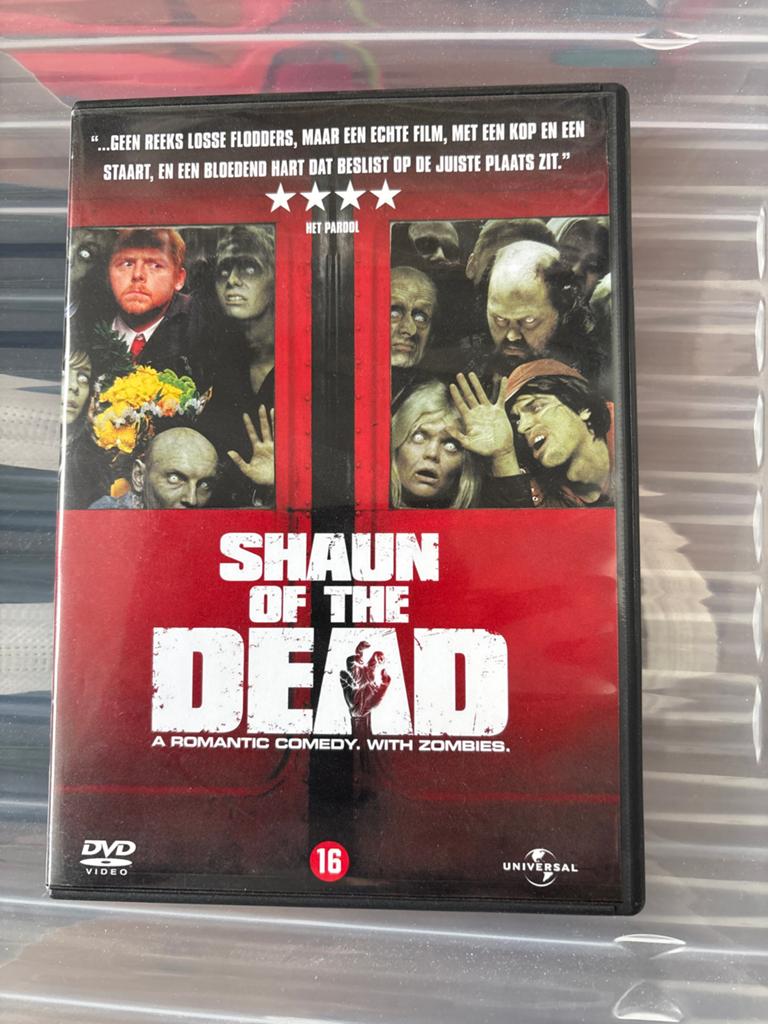 Shaun of the Dead DVD - Romantische zombiecomedy, Ophalen of Verzenden, Zo goed als nieuw