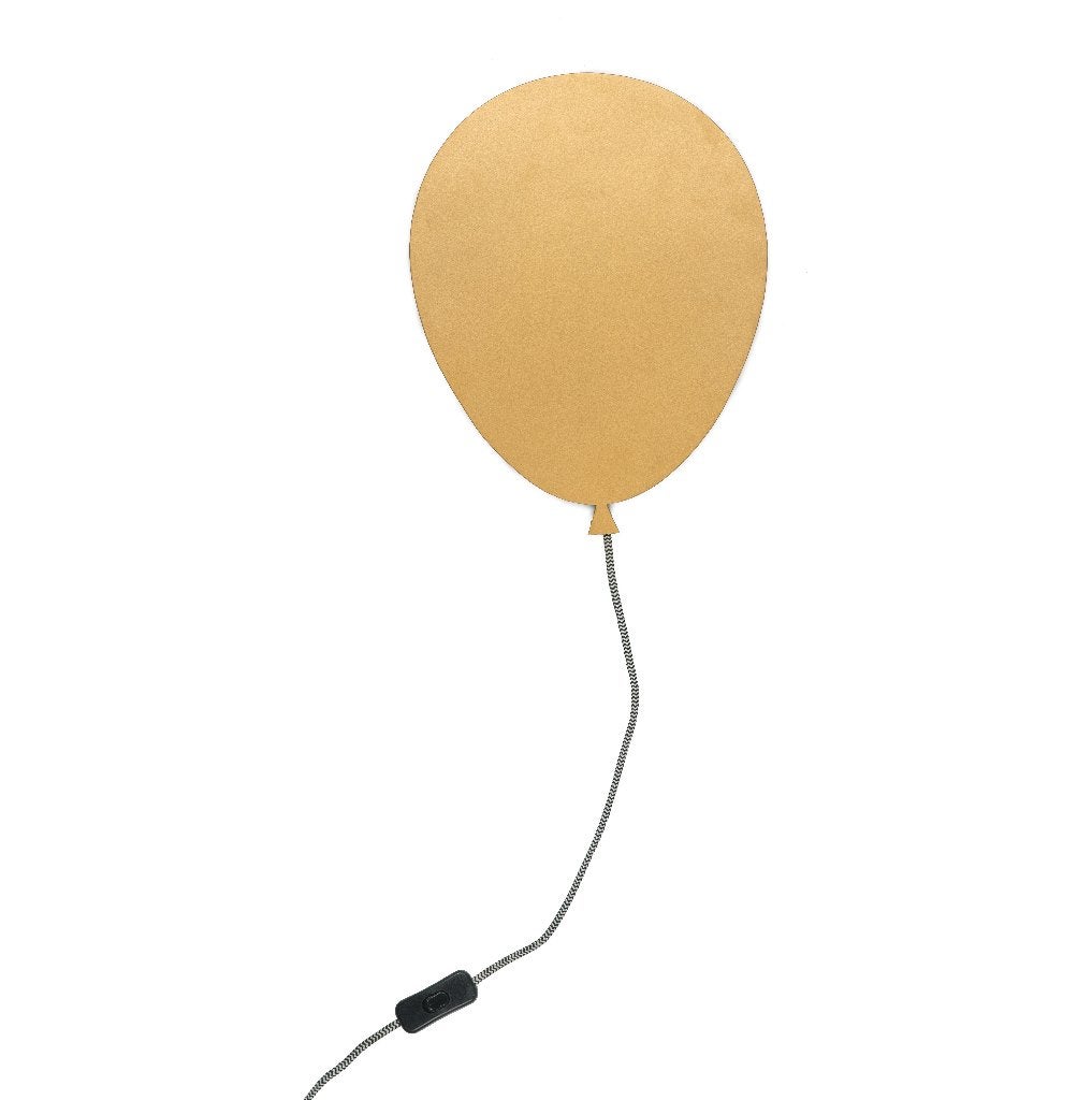 Wandlamp Ballon Kinderlamp Goud Barba Kidsdepot, Transportcentrum 19 7547 RT ENSCHEDE, Nieuw, Ophalen of Verzenden, Kidsdepot