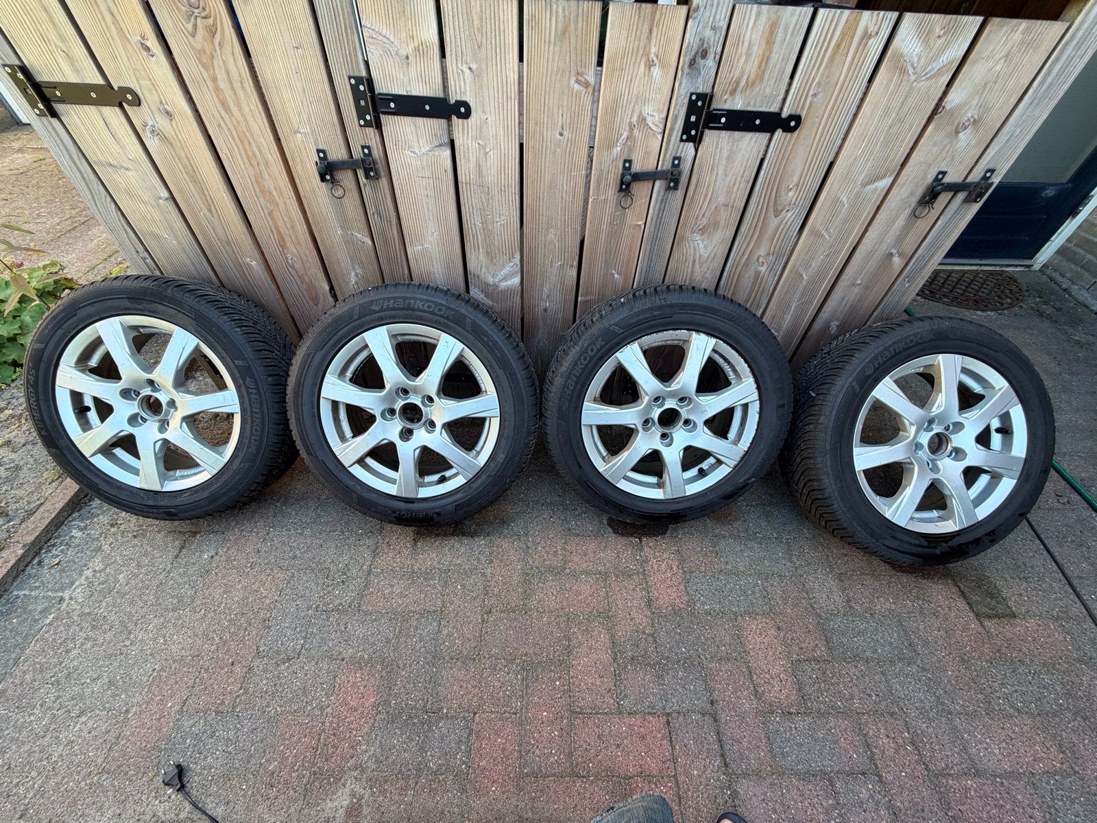 ATS velgen 16 inch Hankook Kinergy 4S All Season 205/55 R16, Auto-onderdelen, Banden en Velgen, Ophalen, Gebruikt, 16 inch, Banden en Velgen