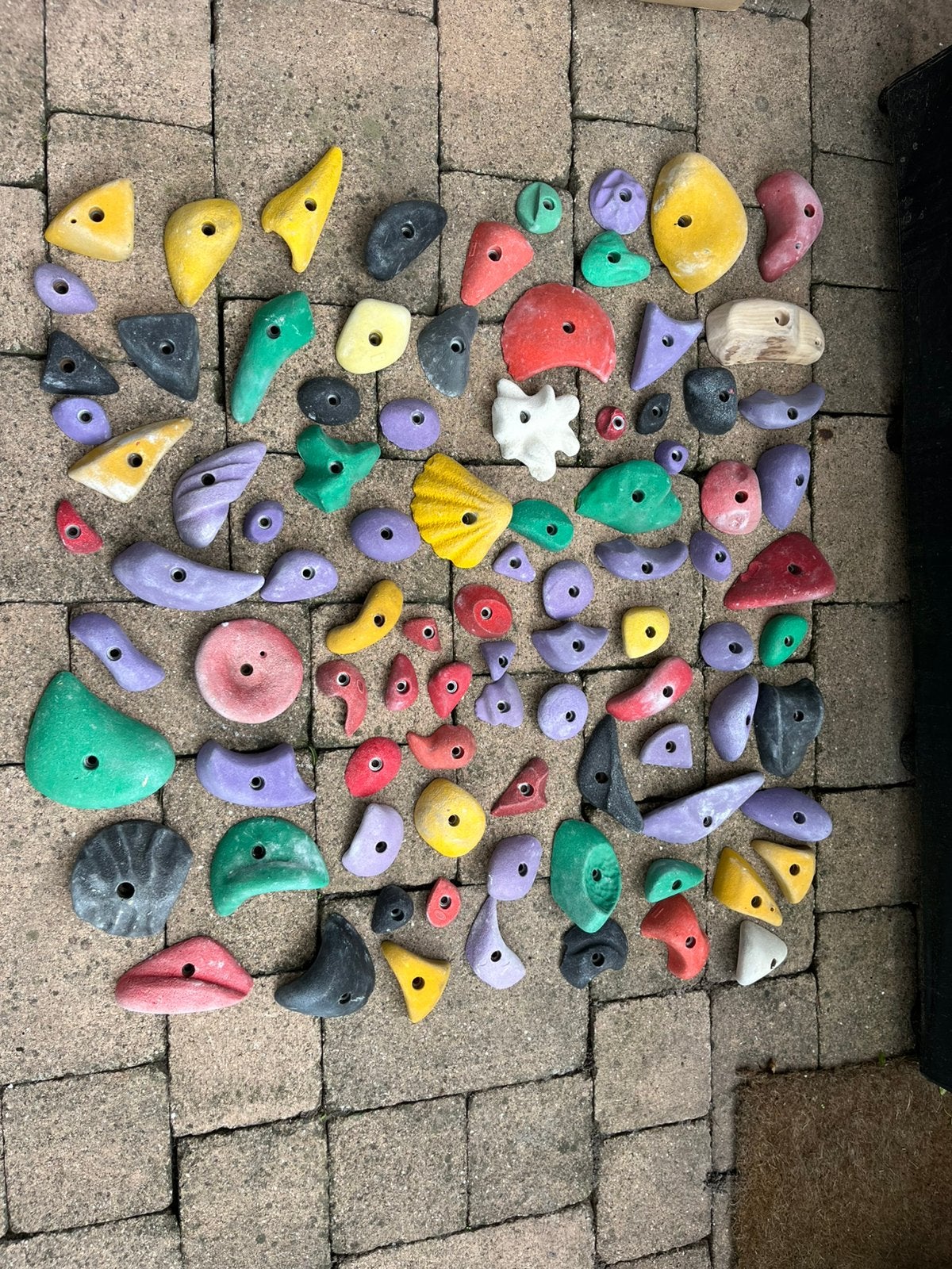 Klimgrepen, Ophalen, Gebruikt, Klimsport-accessoire