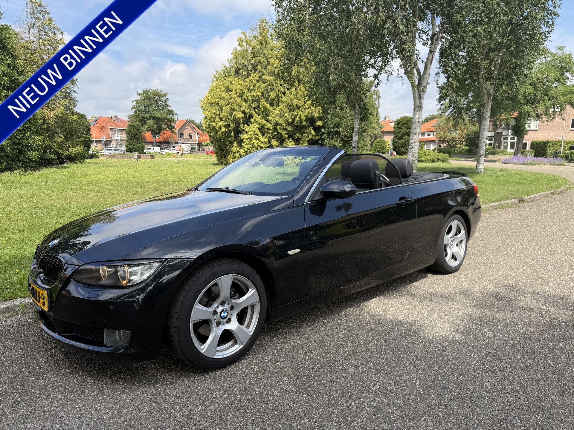 BMW 3 Serie Cabrio 320i High Executive RIJDT GEWELDIG, CLIMA, Auto's, Automaat, Automatische klimaatregeling, Achterwielaandrijving