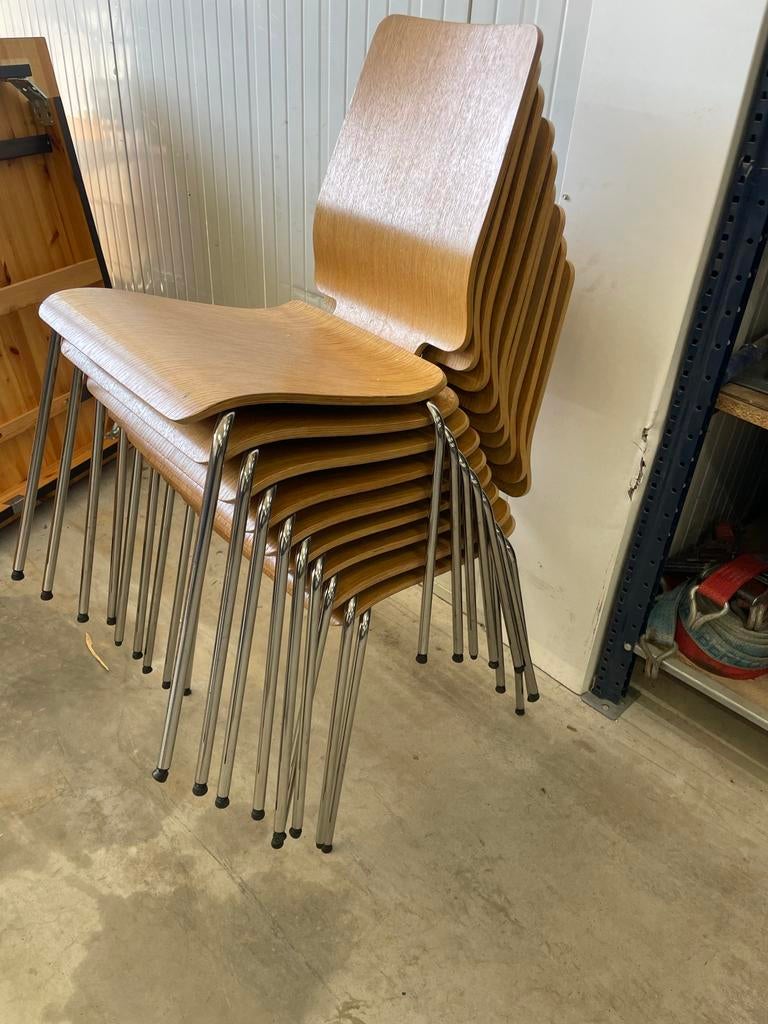 Ikea stoelen gilbert 9 stuks 20 euro p/s, Huis en Inrichting, Stoelen, Ophalen, Gebruikt, Overige kleuren, Vijf, Zes of meer stoelen