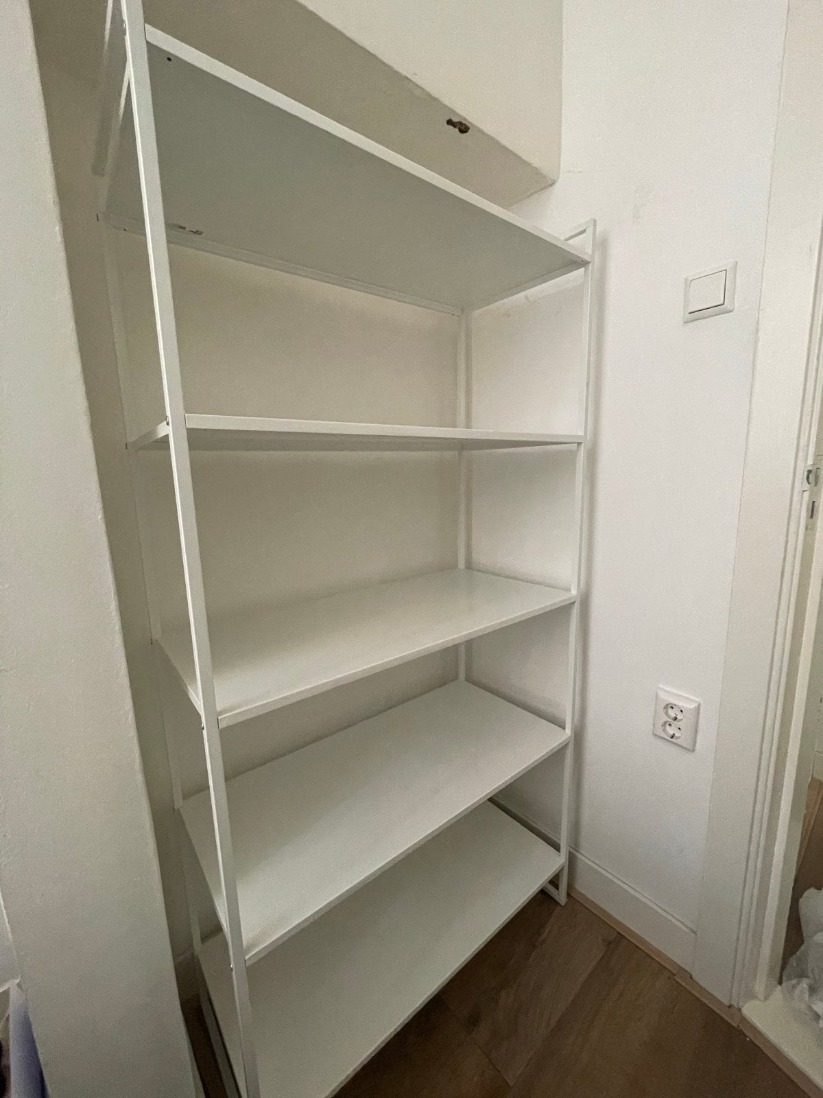 IKEA JONAXEL Stellingkast Wit - 80x38x160 cm, Ophalen, Zo goed als nieuw