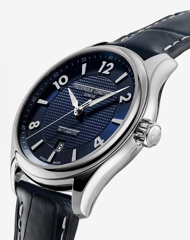 Frederique Constant Runabout Limited Blue 42 mm blauw / 2023, Staal, Polshorloge, Ophalen, Overige merken