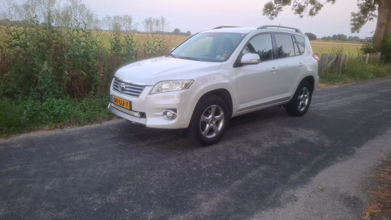Toyota Rav4 2.0 Vvt-i 4WD CVT 2010 Wit, Auto's, Zwart, 4 cilinders, 157 pk, Wit