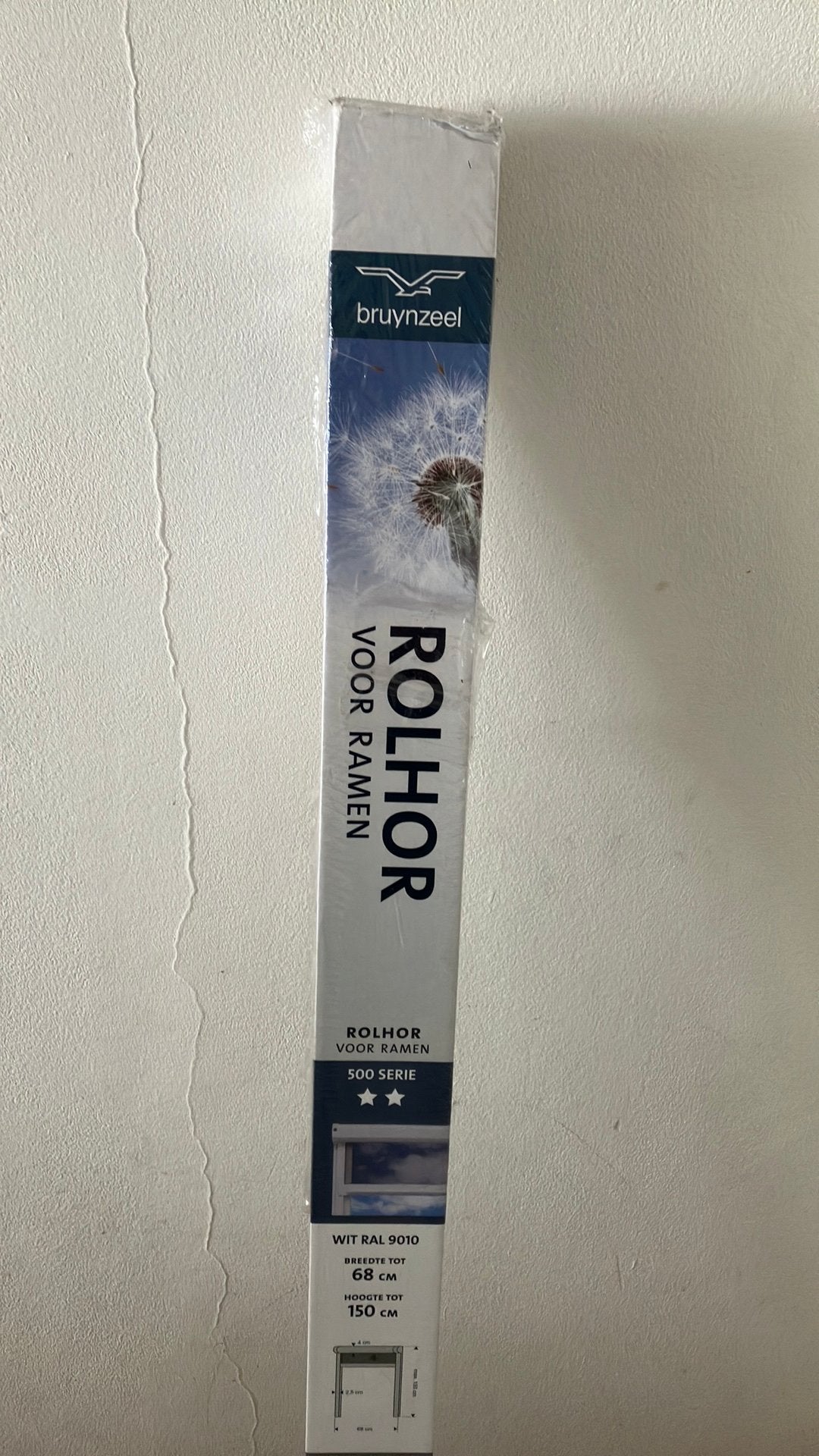 Bruynzeel rolhor ral 9010 68 x 150 cm, Ophalen, Minder dan 80 cm, Overige typen, Minder dan 200 cm