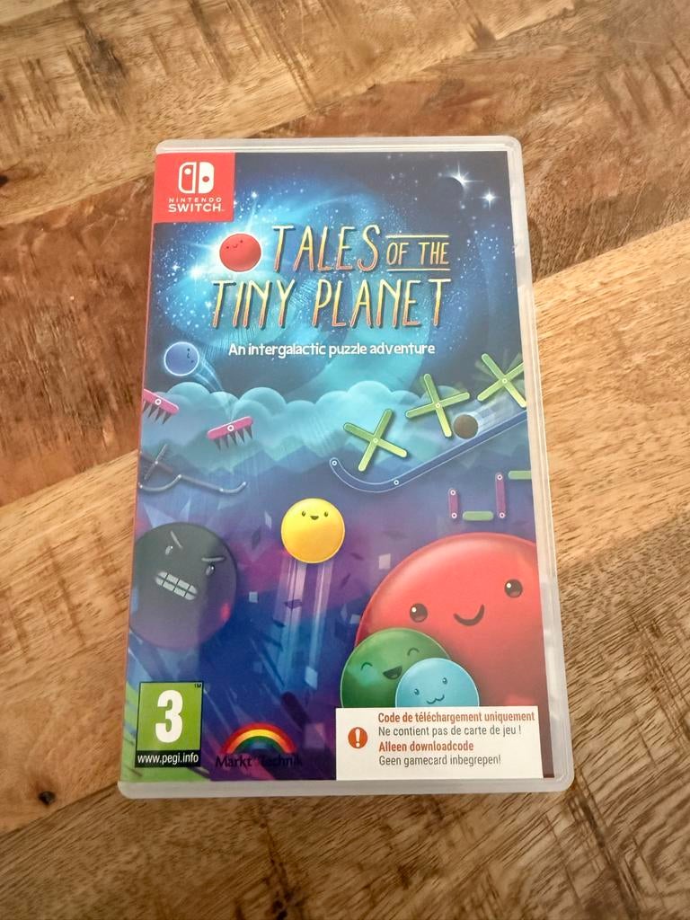Tales of the Tiny Planet - Nintendo Switch (Downloadcode), Puzzel en Educatief, 1 speler, Ophalen of Verzenden, Zo goed als nieuw