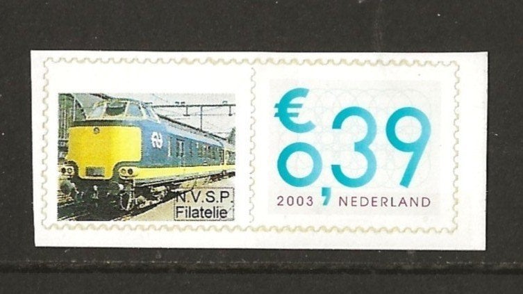 Persoonlijke zegel NVSP Locomotief 2 op 0,39 (2209) postfris, Ophalen of Verzenden, Postfris