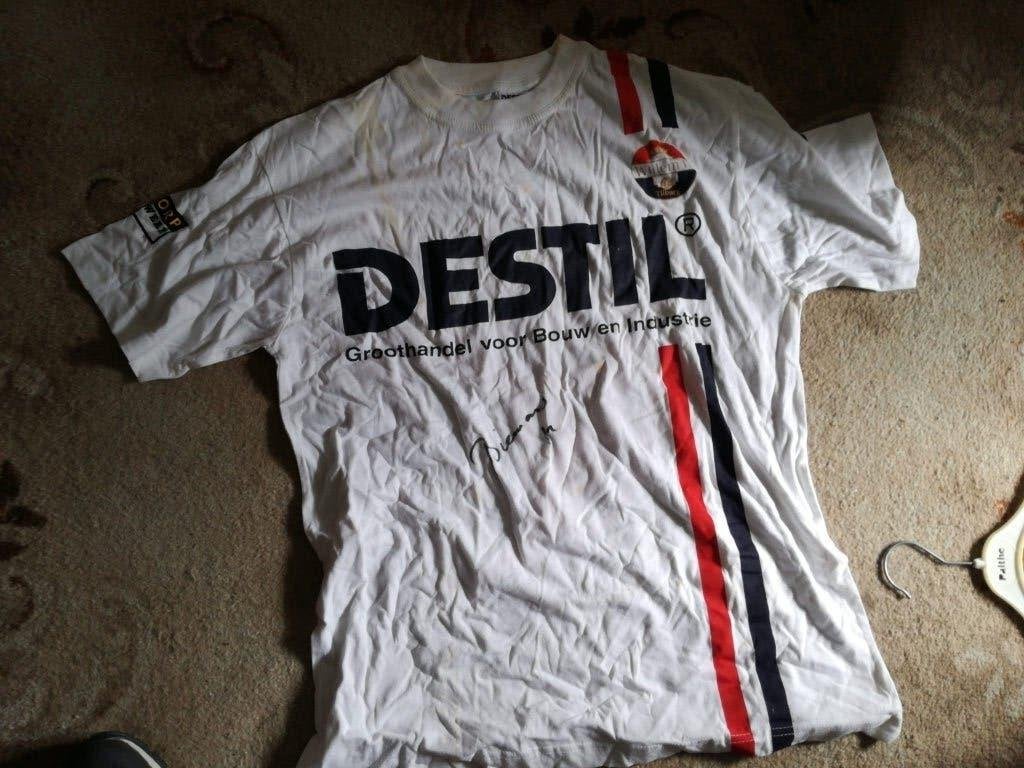 Unieke Zoldervondst Willem2 shirt met Handtekening BIEMANS, Maat M, Ophalen of Verzenden, Gebruikt, Shirt