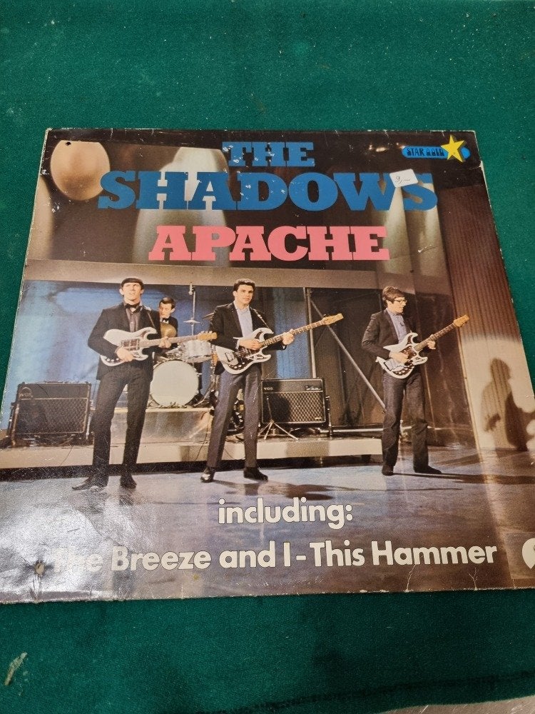 lp the shadows apache, Ophalen of Verzenden